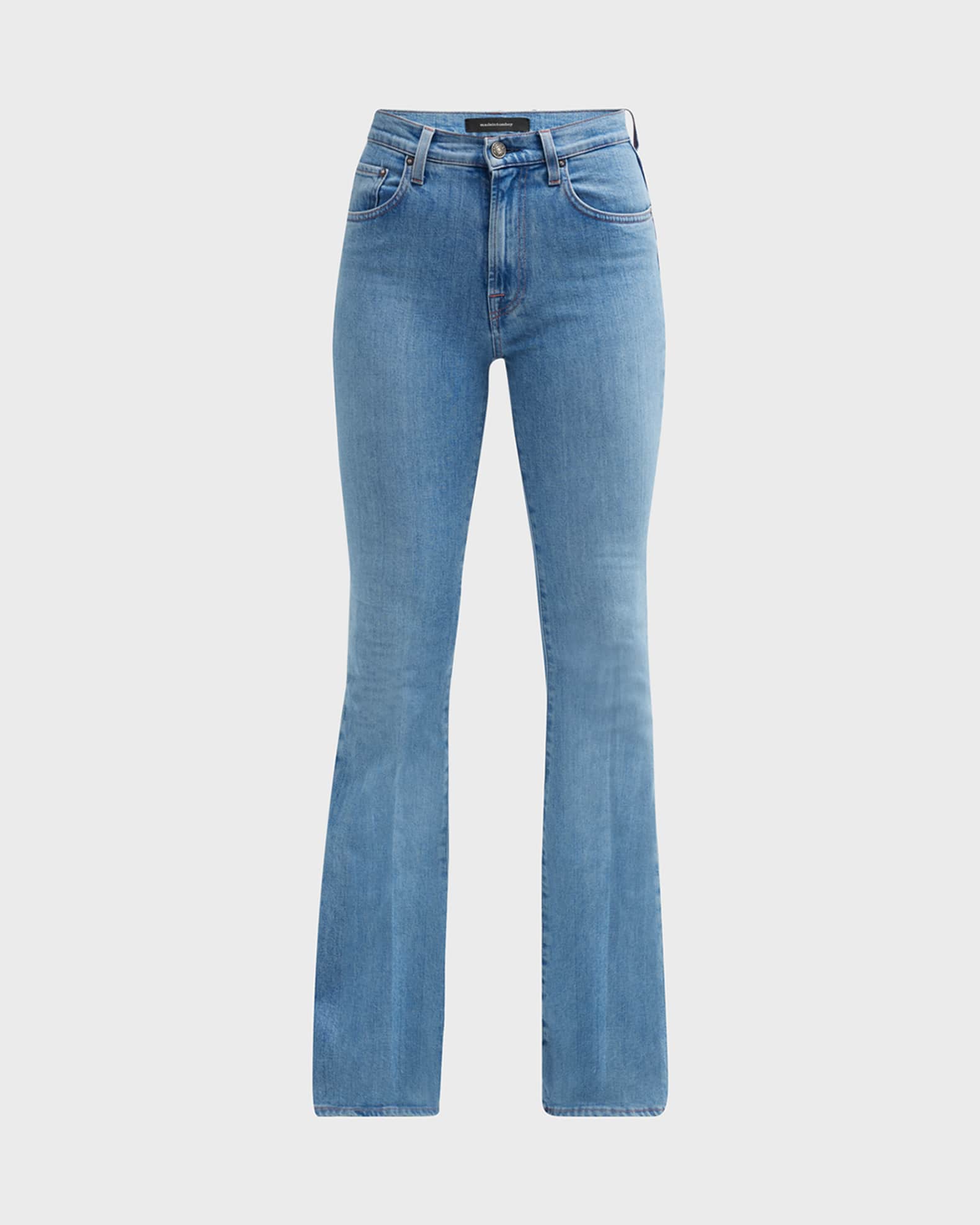 MADE IN TOMBOY Ursula MidRise Flared Jeans Neiman Marcus
