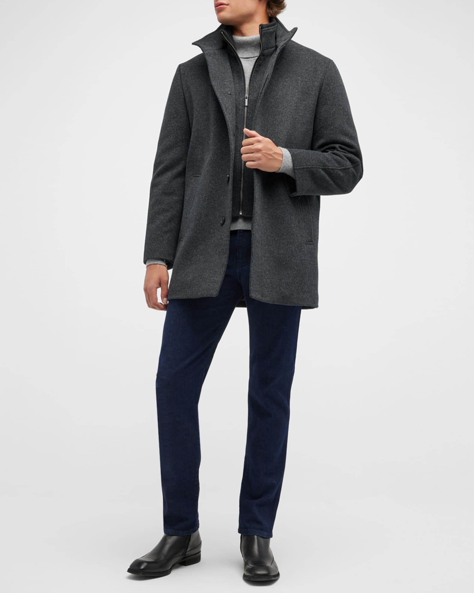 Men s Mont Royal Car Coat with Bib