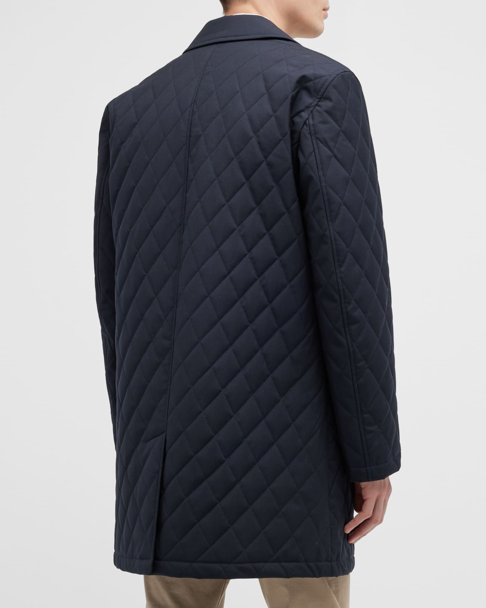 Men s Mansfield Diamond Quilted Barn Coat
