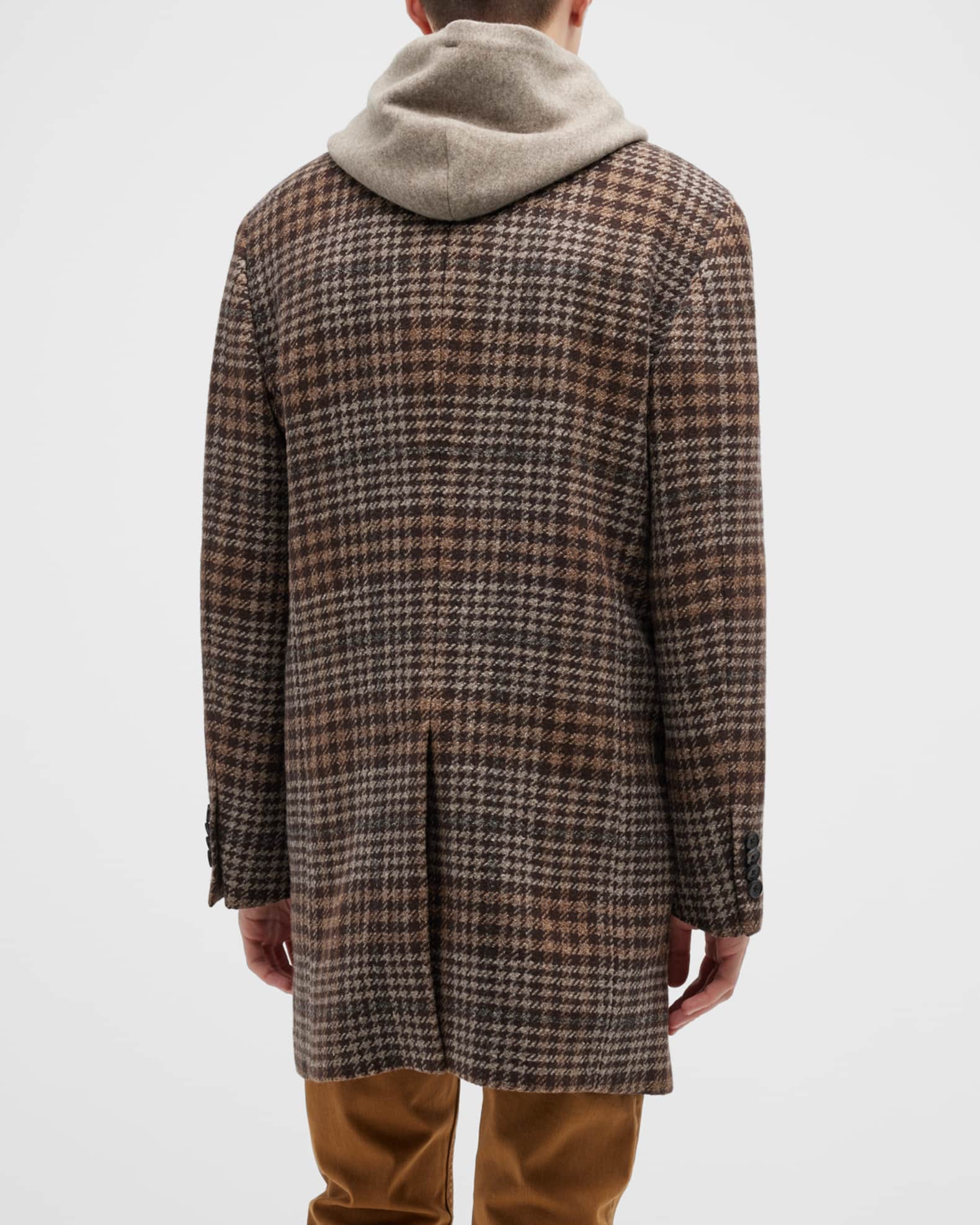 Houndstooth topcoat on sale