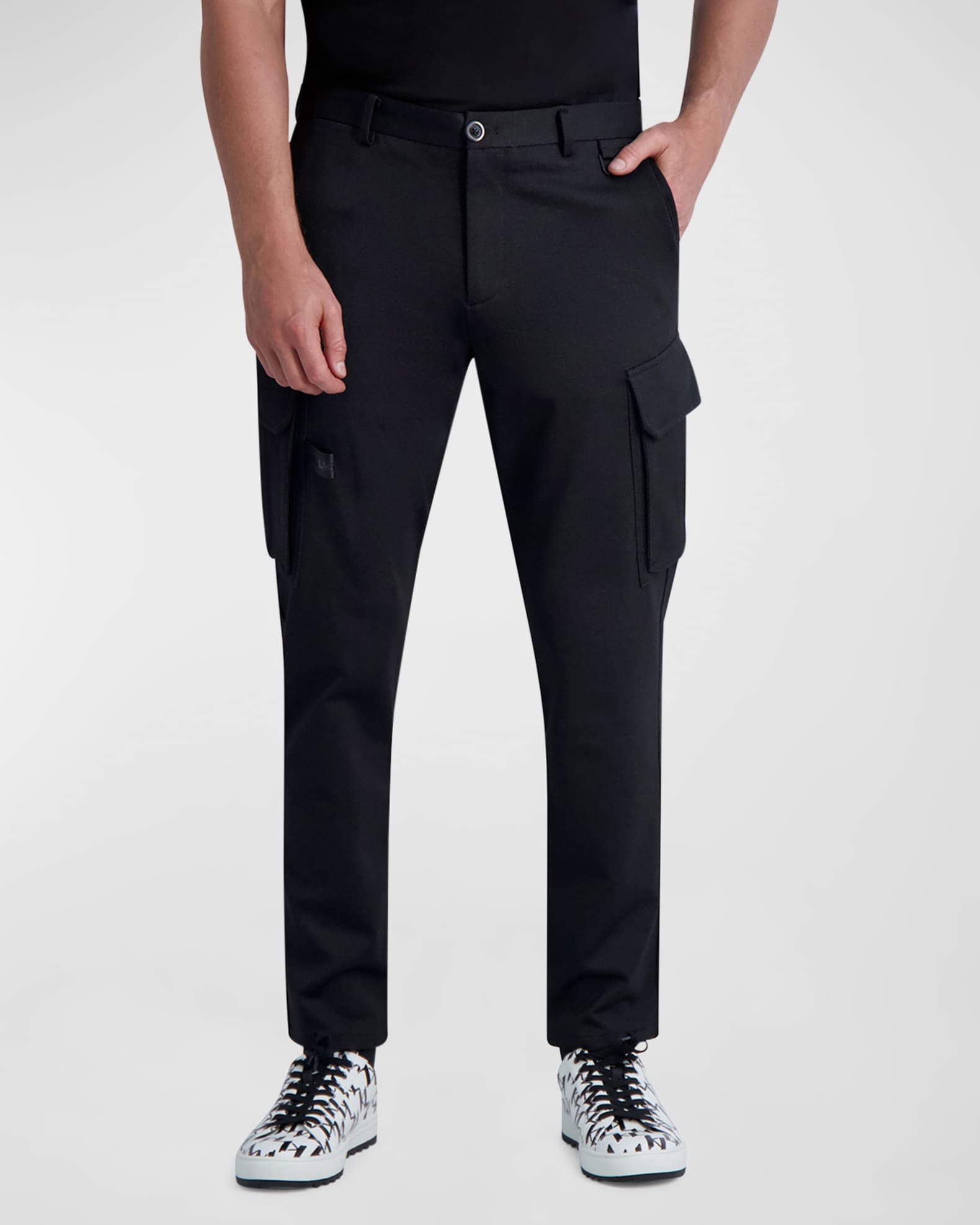 Buy CASUAL DRAWSTRING SUIT PANT Online - Karl Lagerfeld Paris