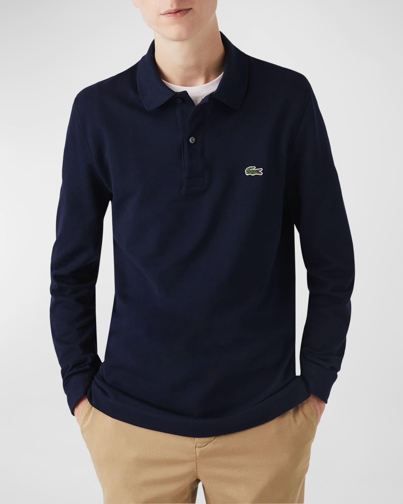 Men s Slim Fit Pique Polo Shirt