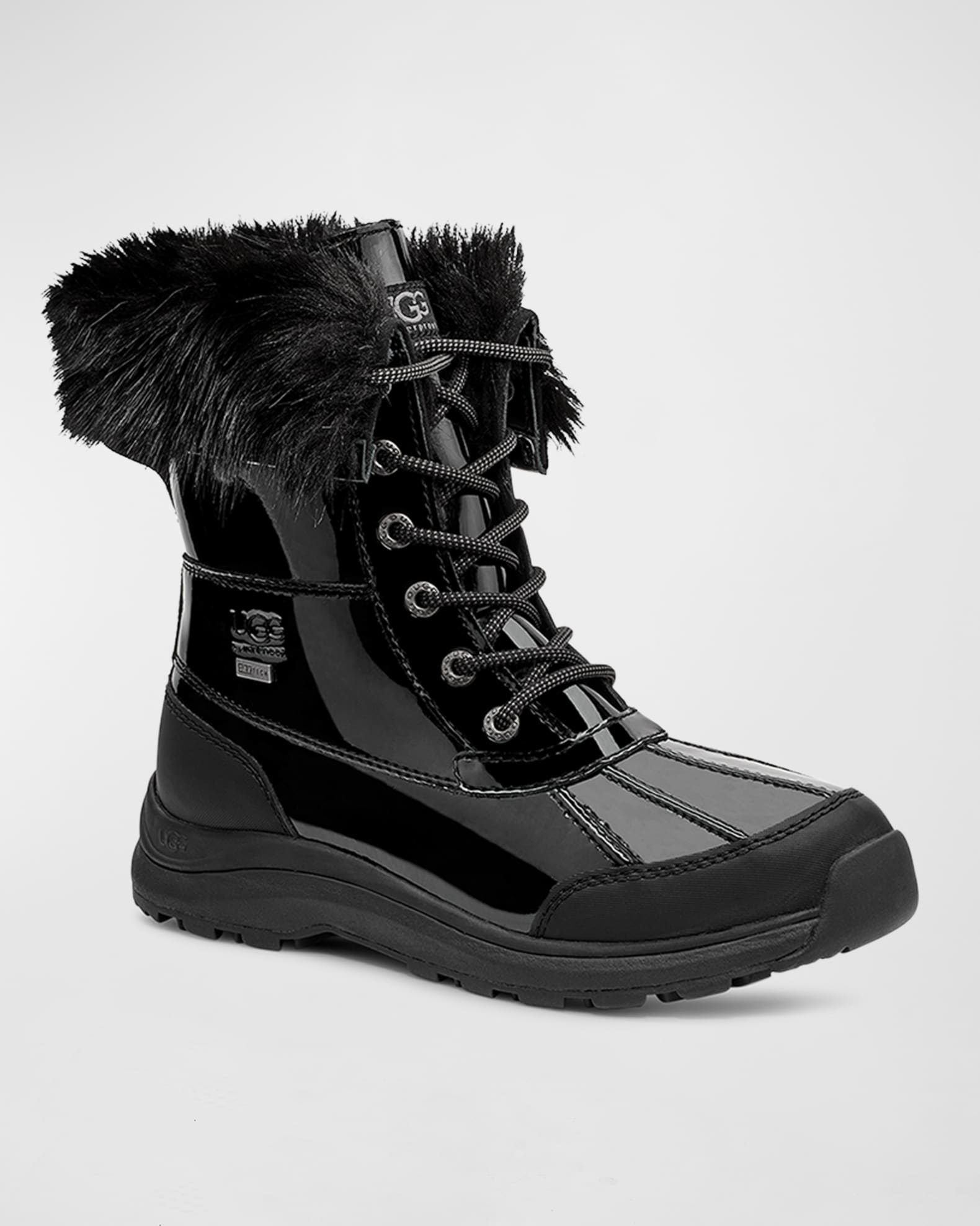 Ugg adirondack quilted ski boot in white store