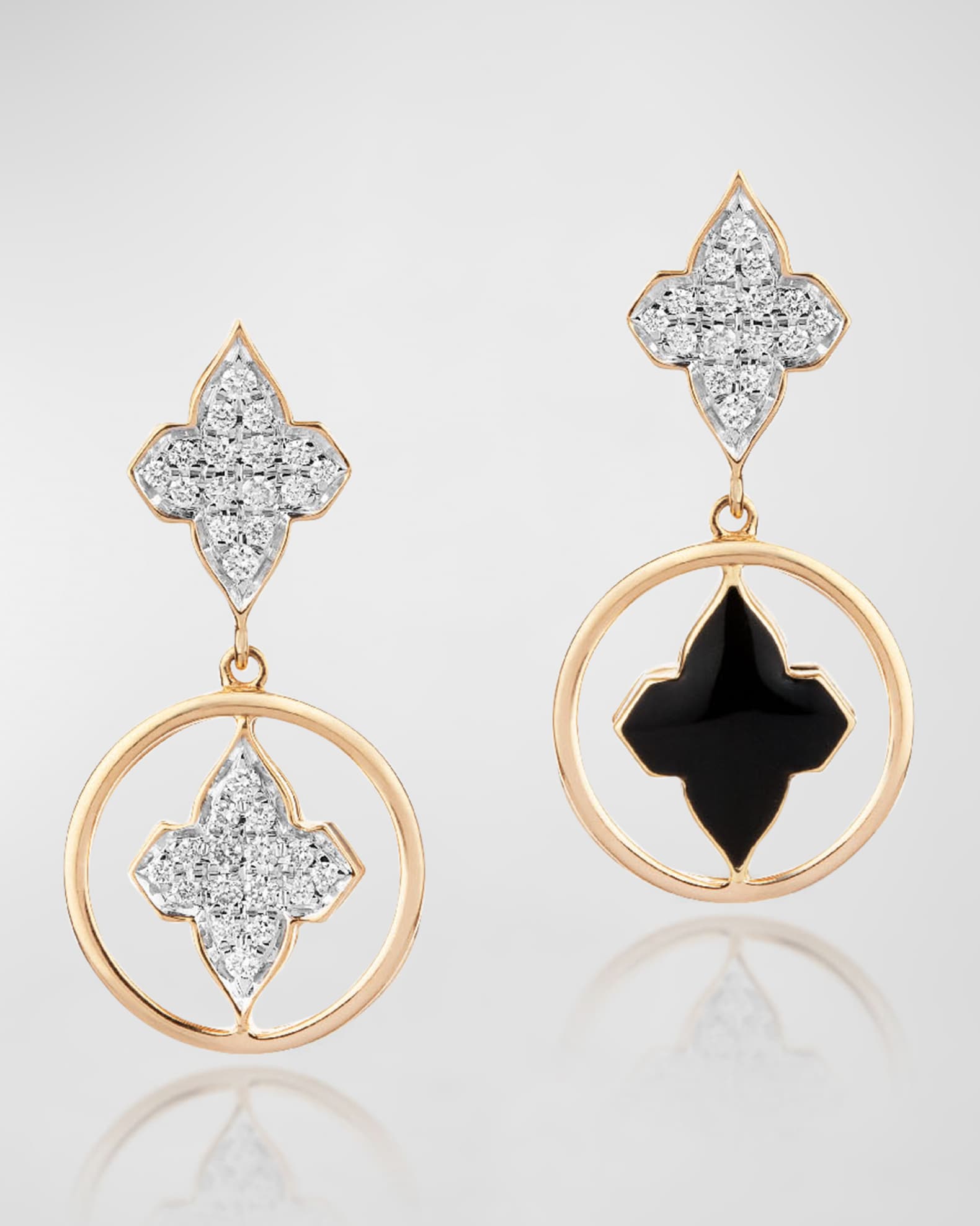 Farah Khan Atelier Women's Piano Mismatch Earrings