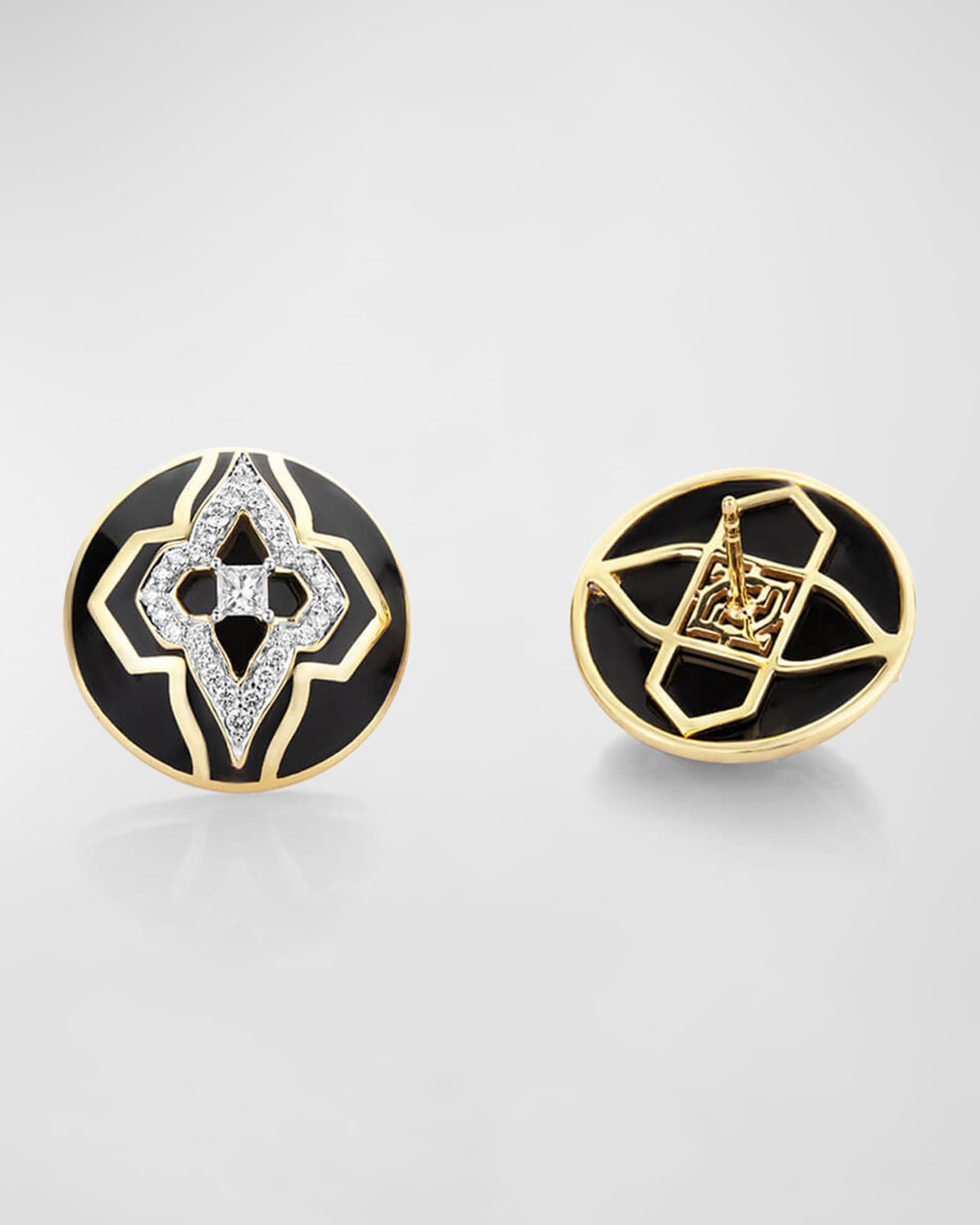 Farah Khan Atelier 18K Yellow Gold Piano Black New York Audacious