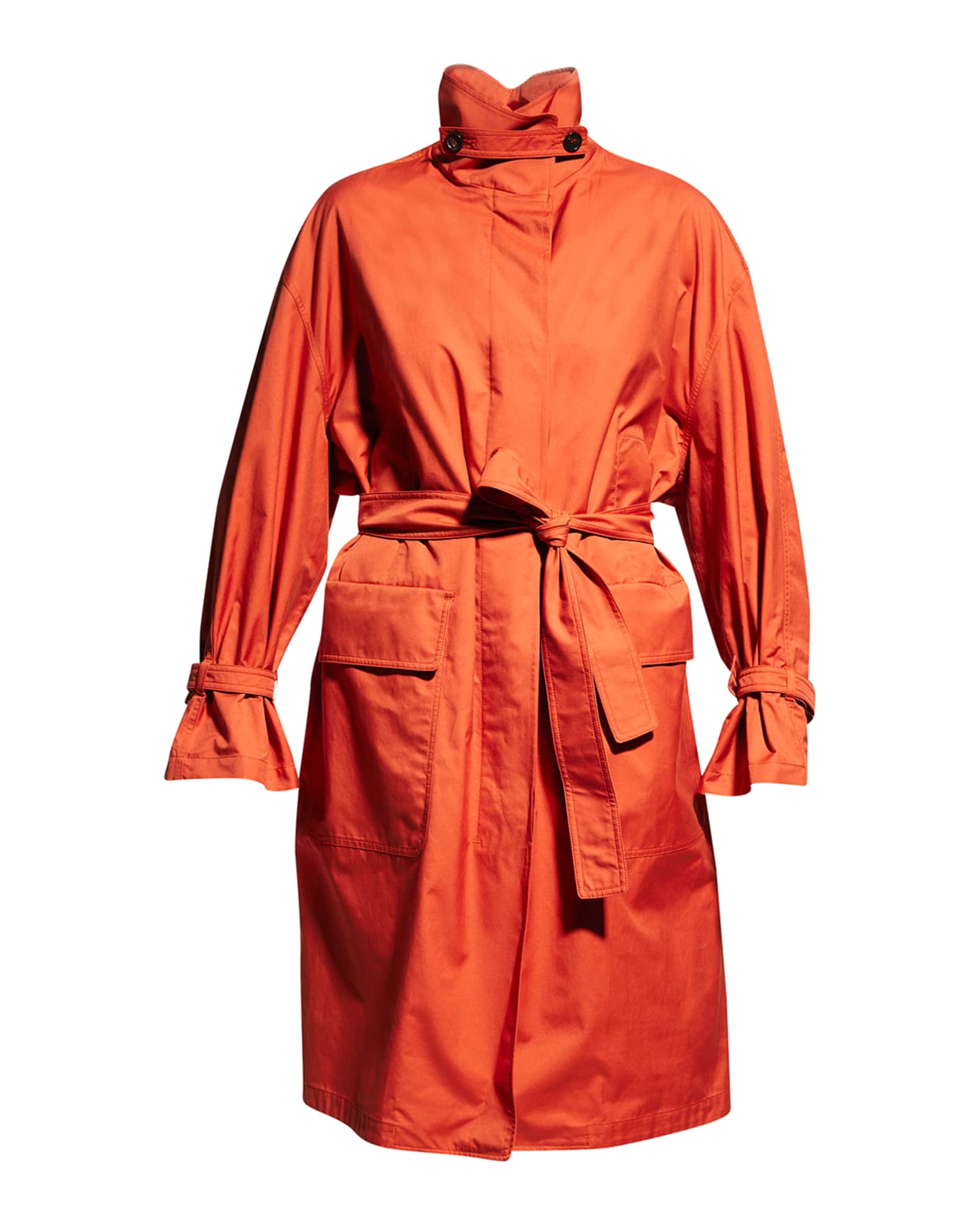 Max Mara Belted Mid Trench Coat Neiman Marcus