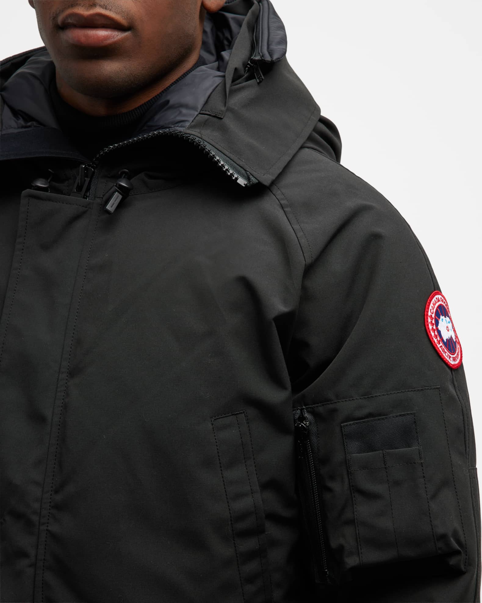 Mens Canada Goose grey Chilliwack Bomber Jacket