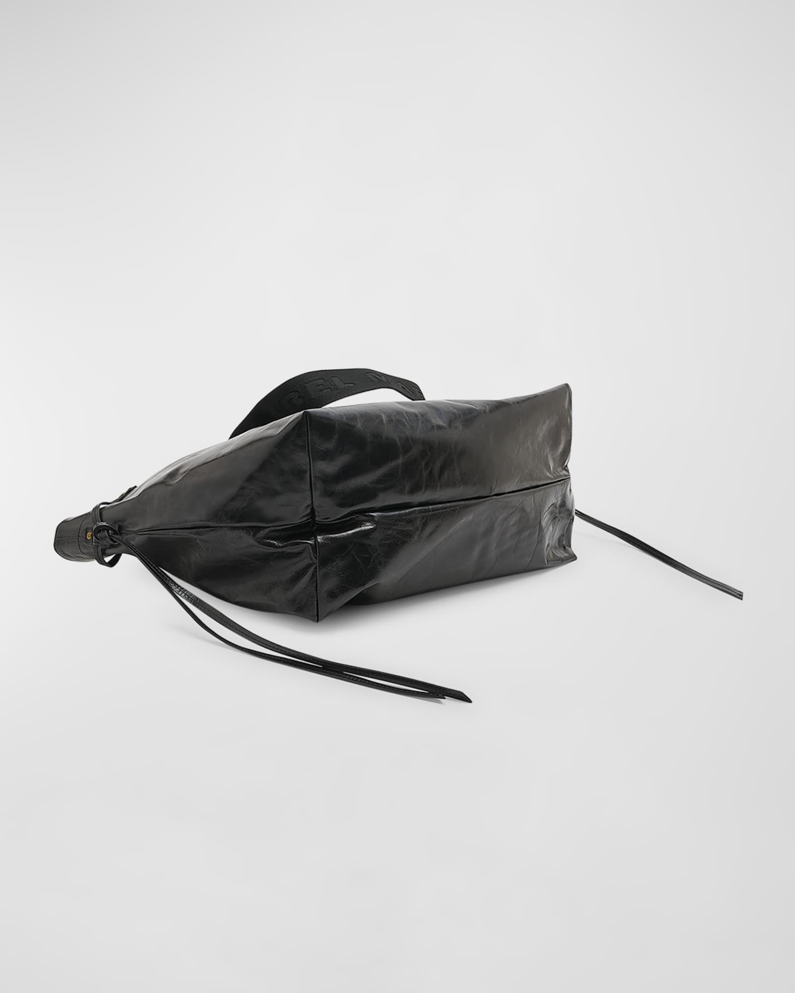 Wardy Double-Handle Leather Tote Bag 1