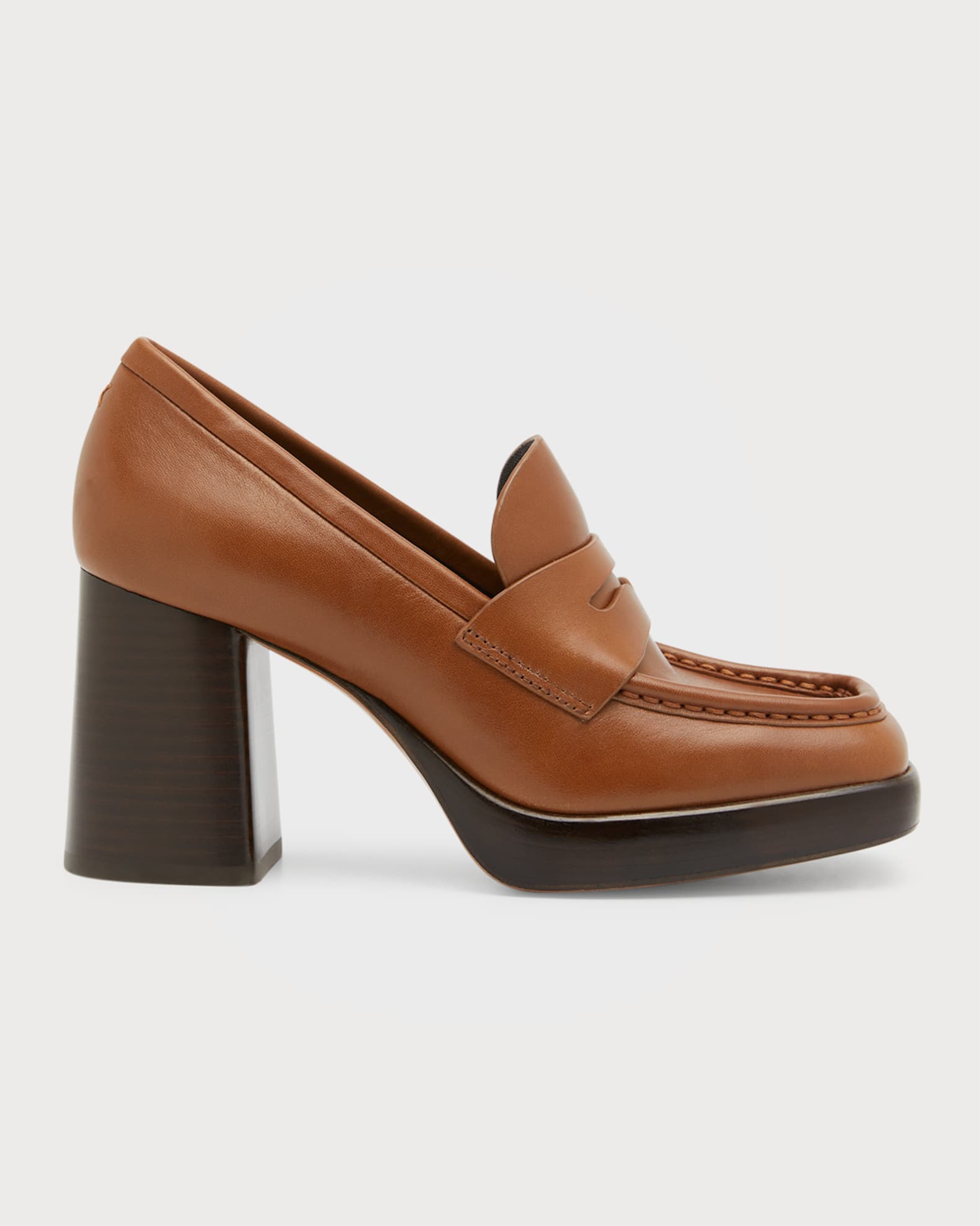 rag & bone slayton leather penny loafers