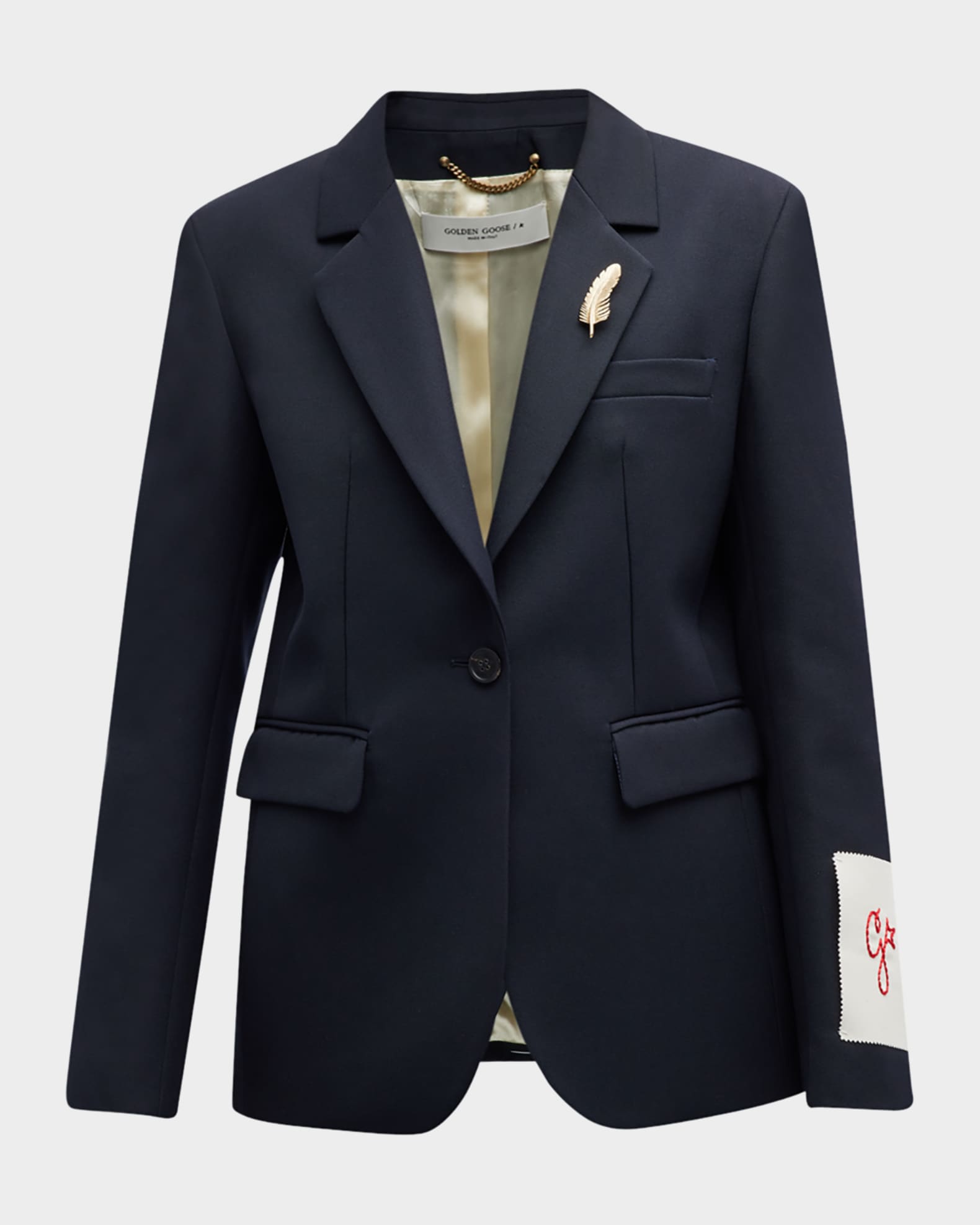 Golden Goose Golden Single-Breasted Blazer