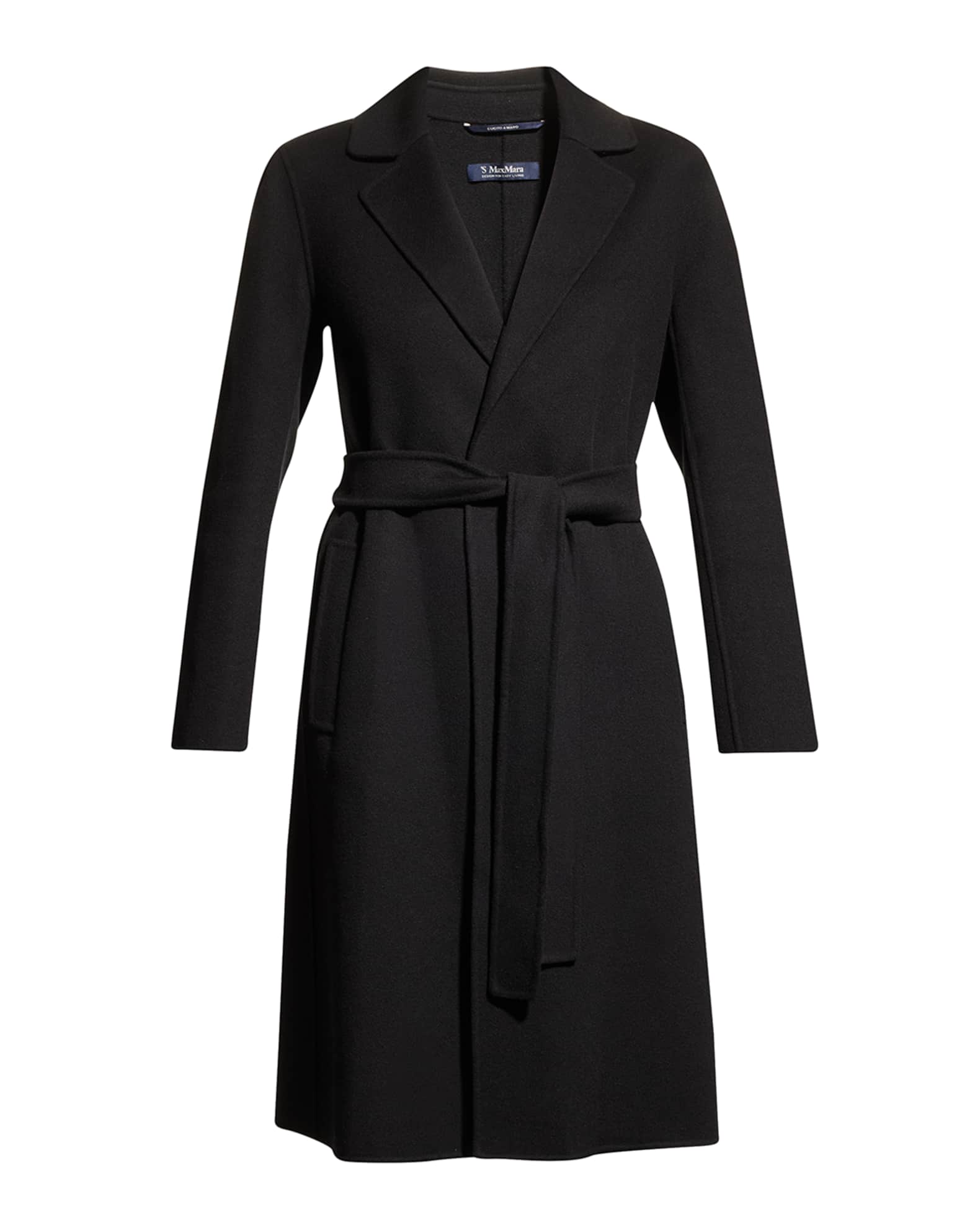 Max Mara Pauline Wool Top Coat Neiman Marcus