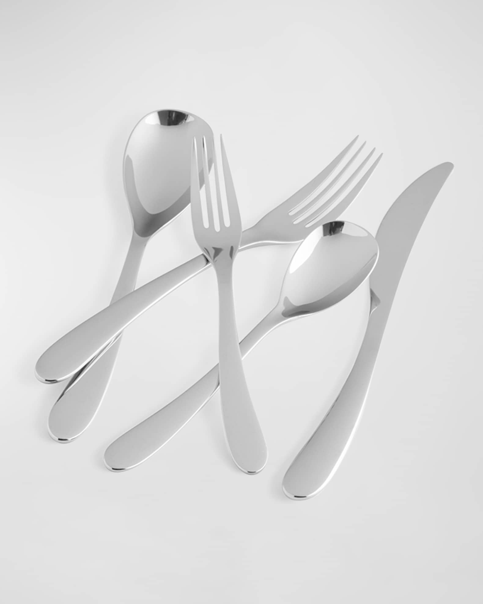 Nambe 5Piece Portable Flatware Set Neiman Marcus