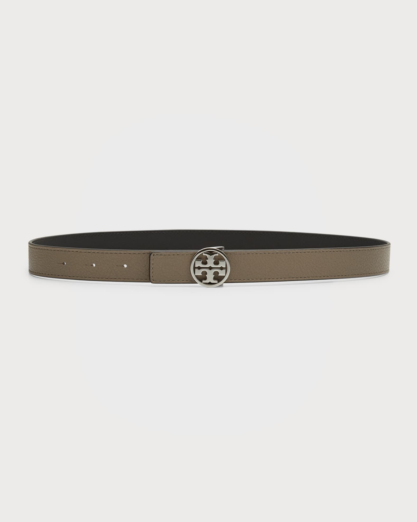 T-Logo Reversible Leather Belt - 30% Off!