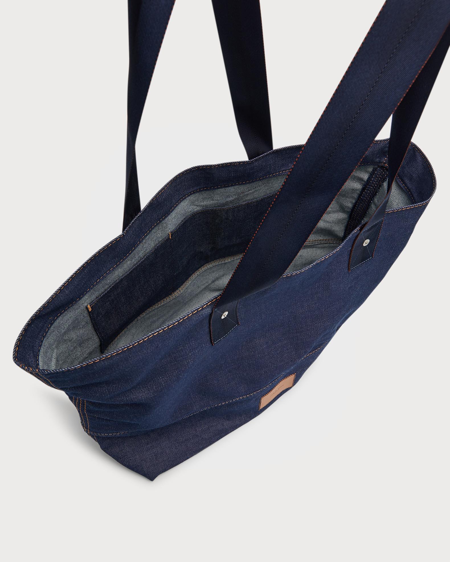 Rag & Bone Addison Denim Shopper Tote Bag | Neiman Marcus
