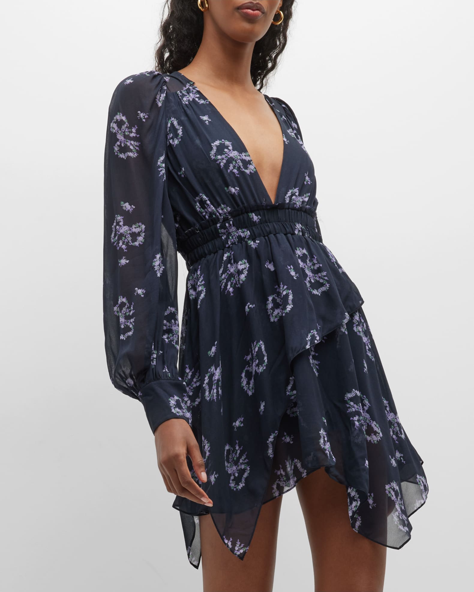 Women's Rency Floral Zady Sleeveless Mini Dress