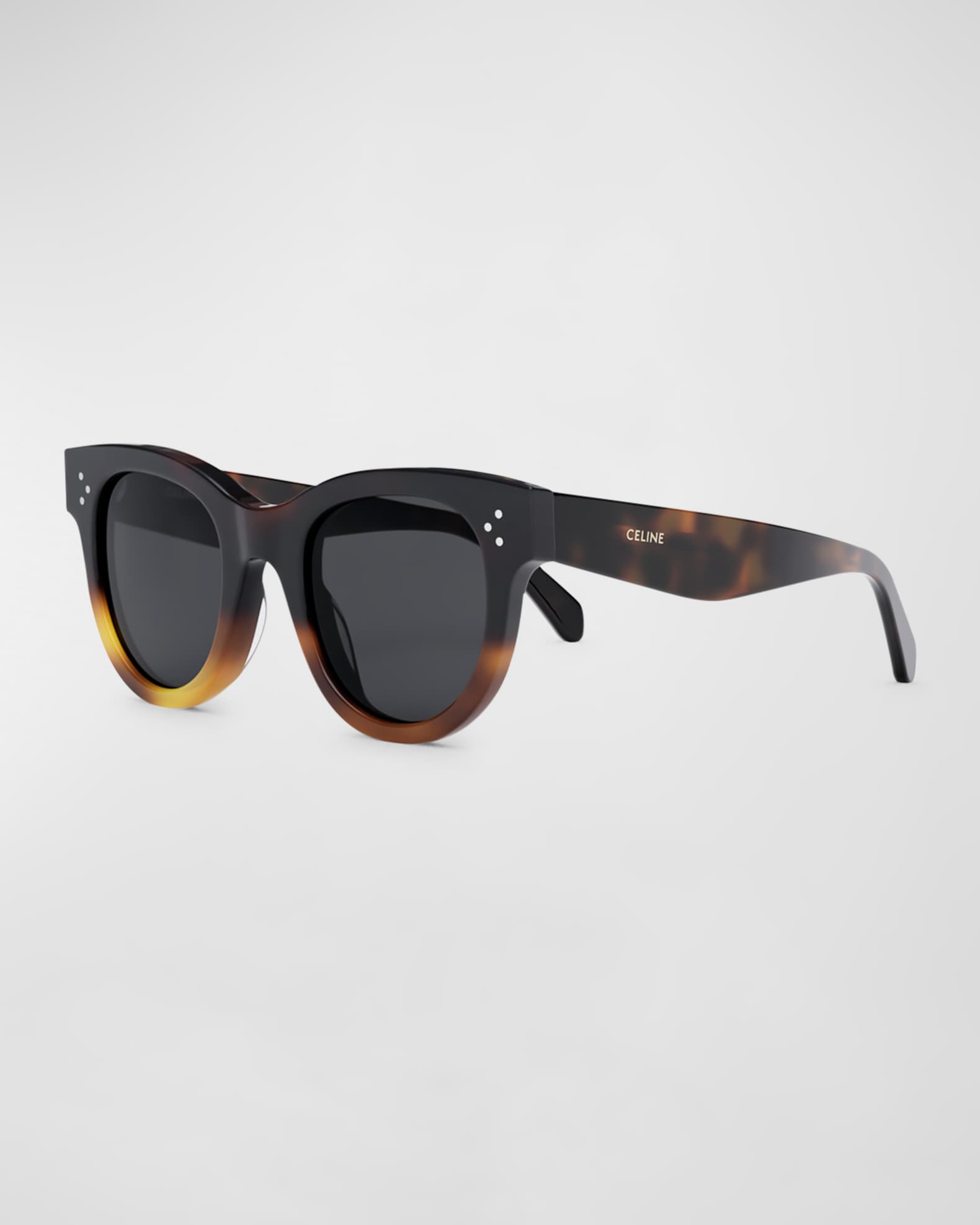 Celine Cat-eye Tortoiseshell Acetate Sunglasses