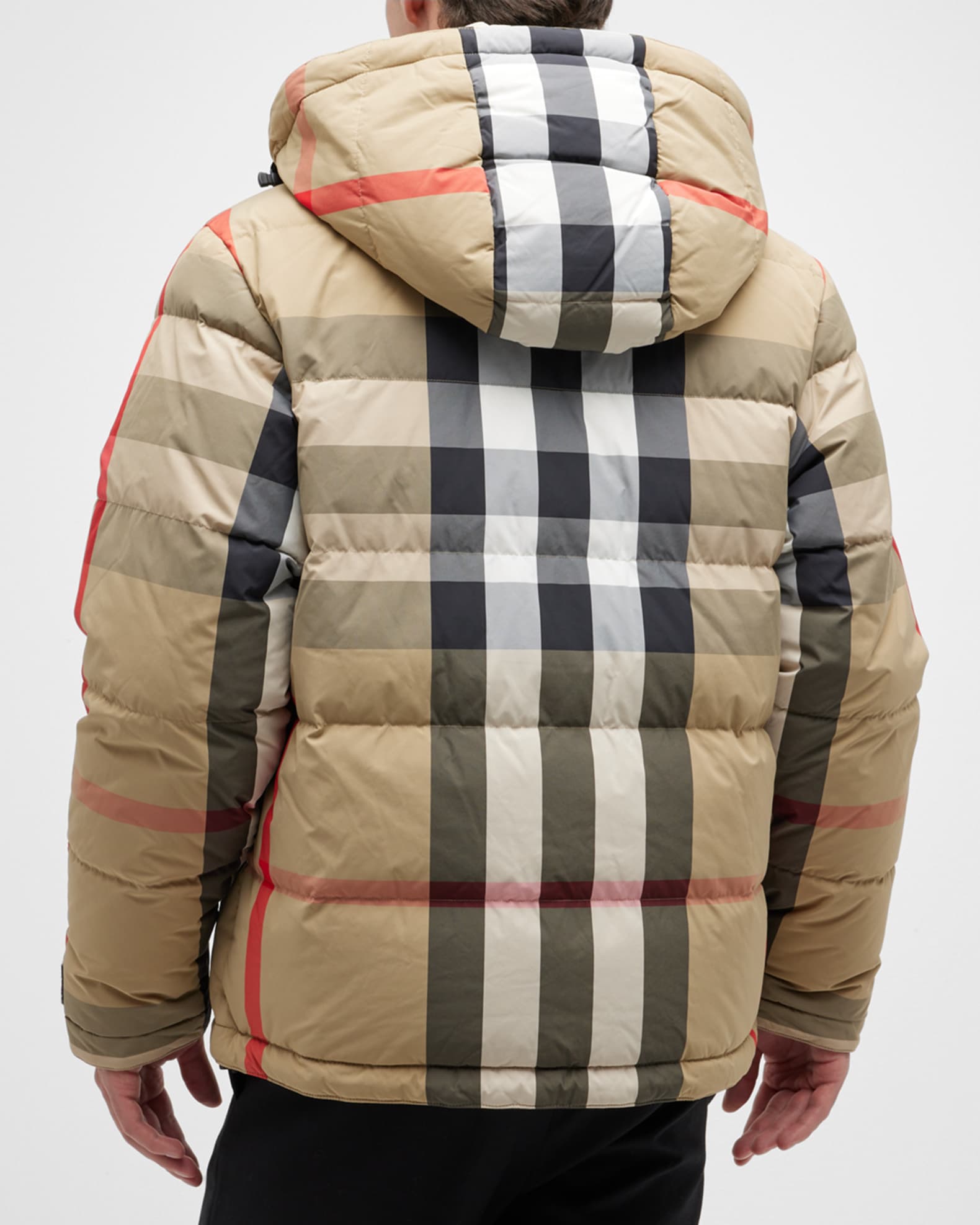 Burberry Men's Rutland Reversible Short Down Jacket