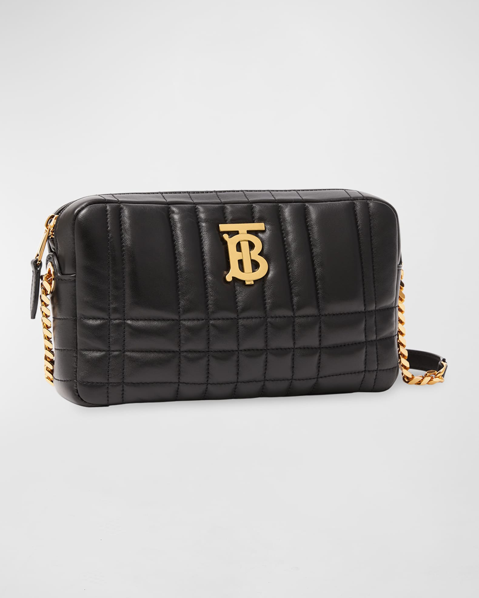 Burberry Mini Lola Quilted Leather Camera Bag