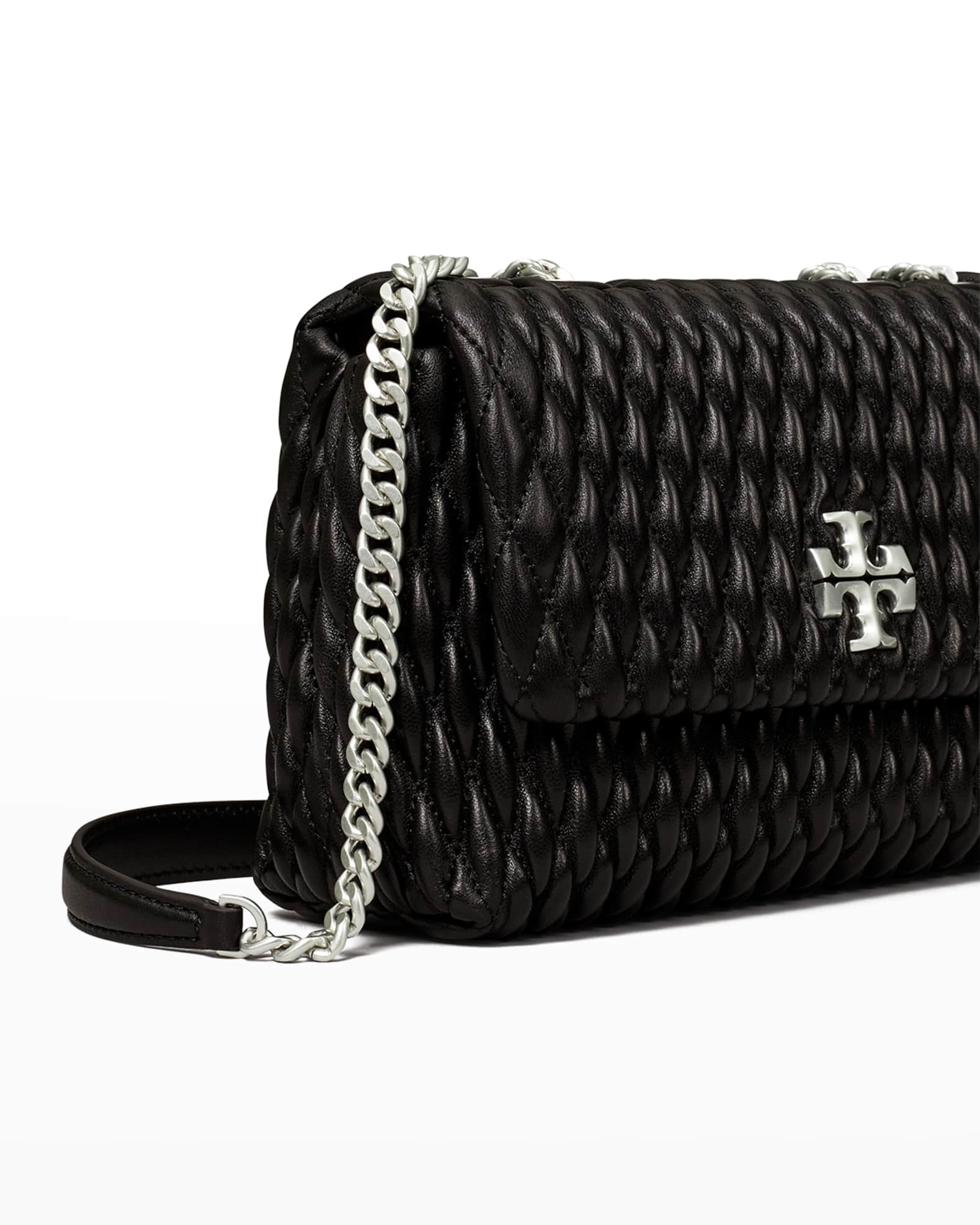 Tory Burch Kira Small Convertible Ruched Shoulder Bag Neiman Marcus