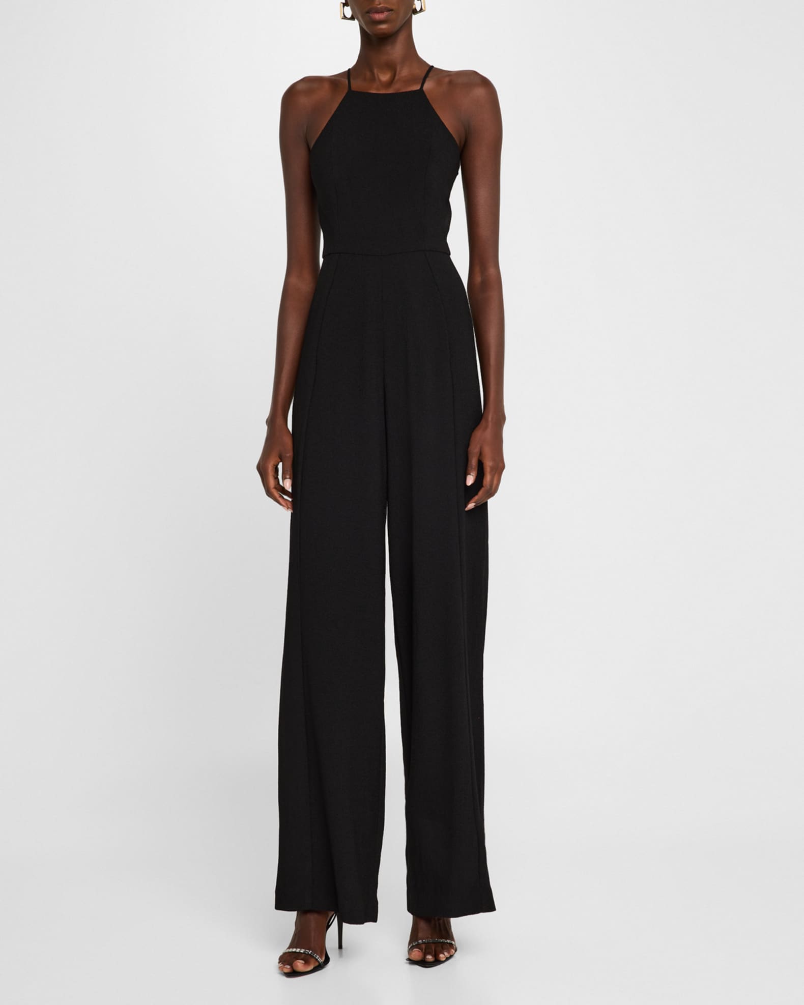 Black halo joaquin jumpsuit sales