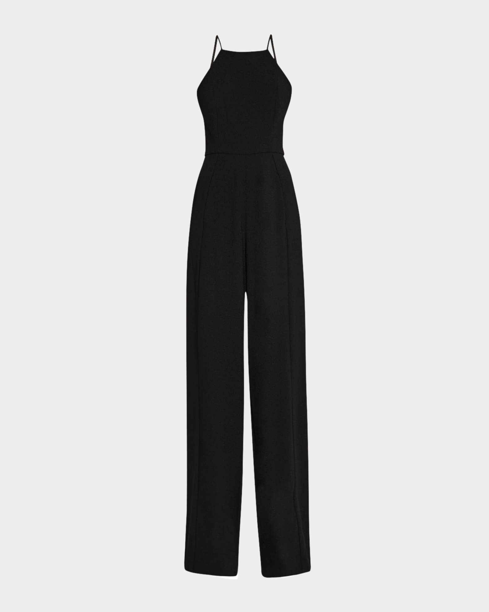Black Halo Joaquin Wide Leg Halter Jumpsuit Neiman Marcus