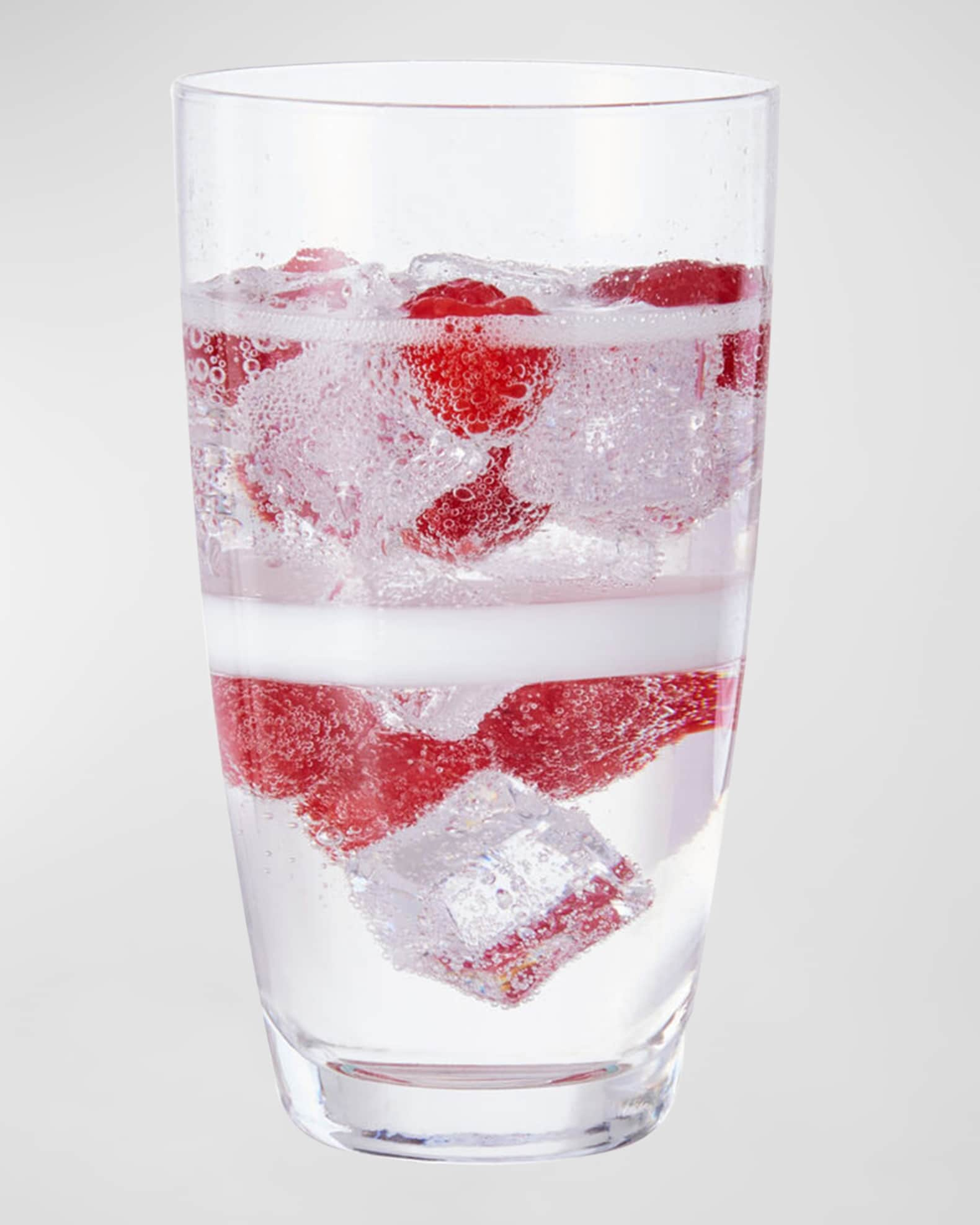 Fitz and Floyd Beaded Highball Glasses - Set of 4