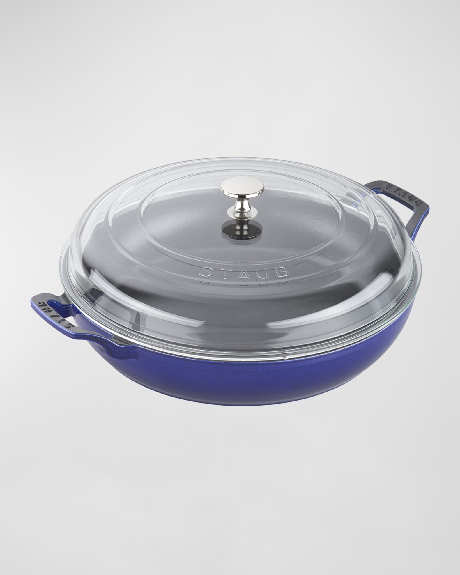 Staub Cast Iron 3.5 Qt. Braiser With Glass Lid Neiman Marcus