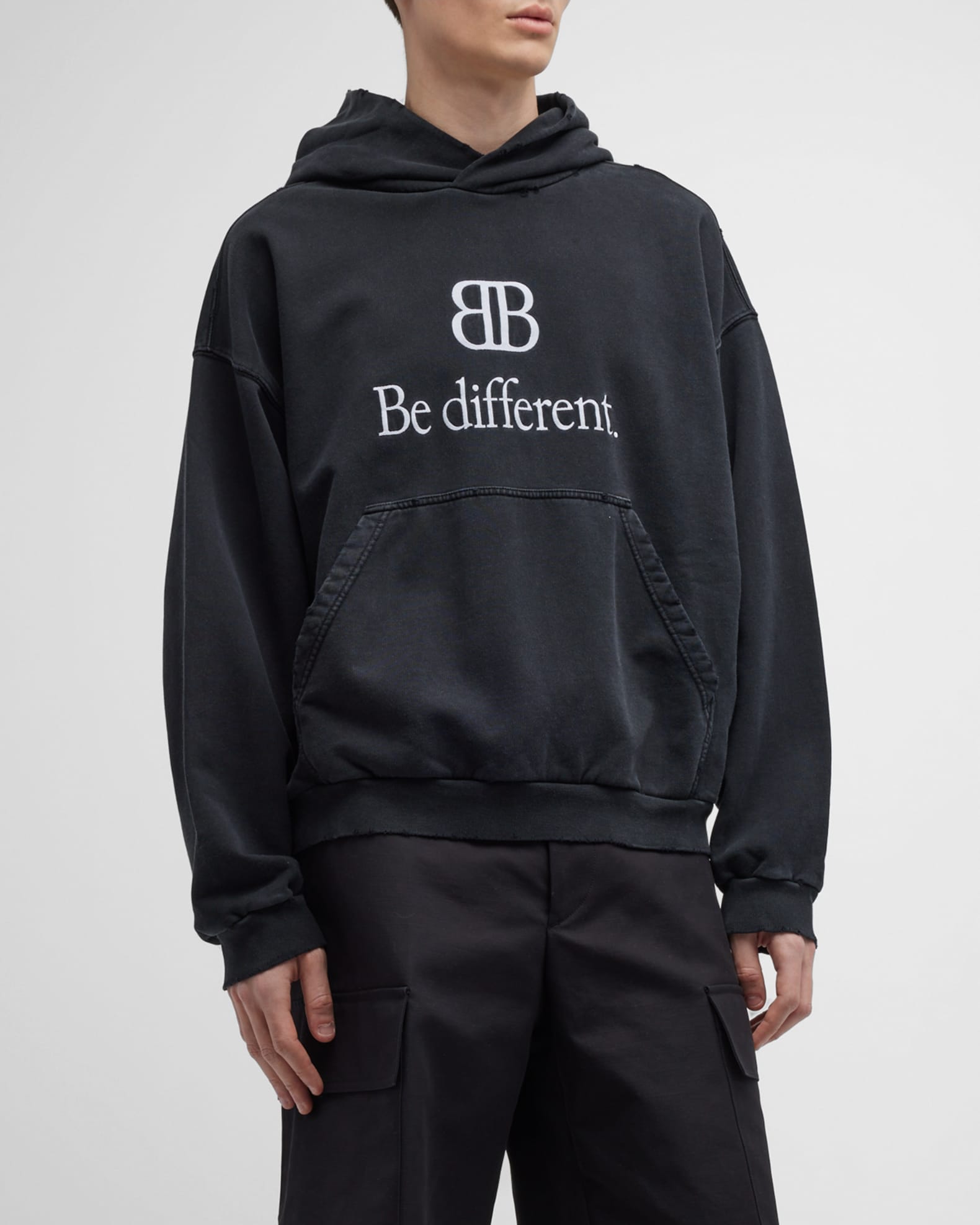 BALENCIAGA パーカー Be different hoodie - トップス