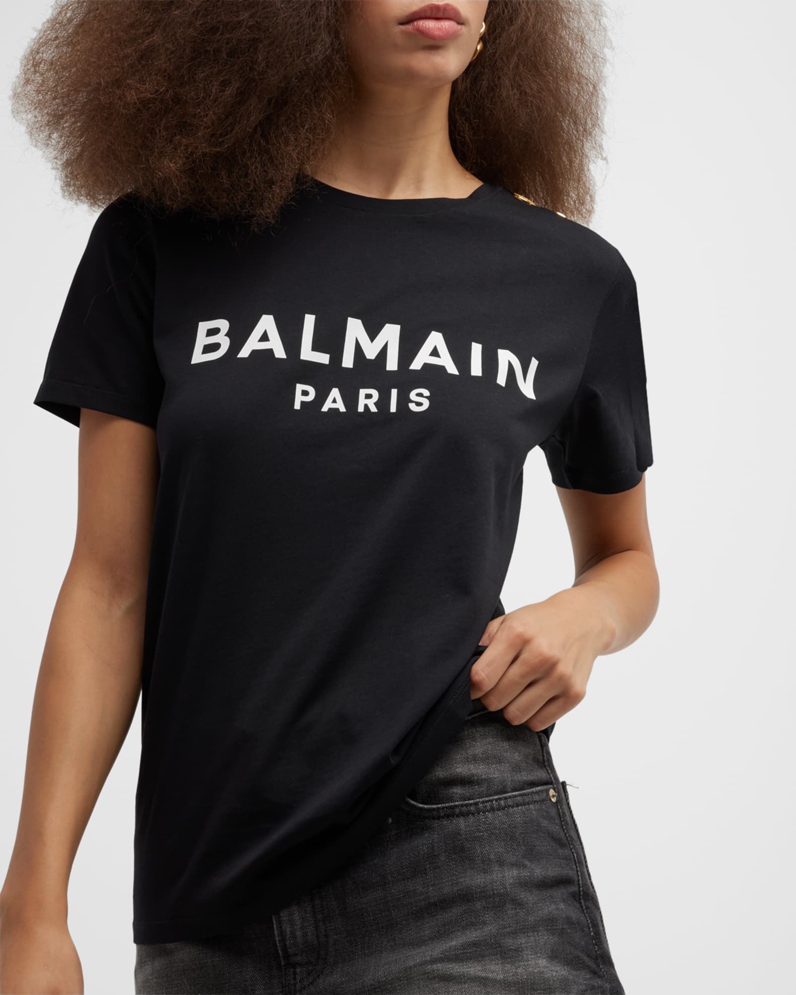 Balmain 3 pack t shirt hot sale
