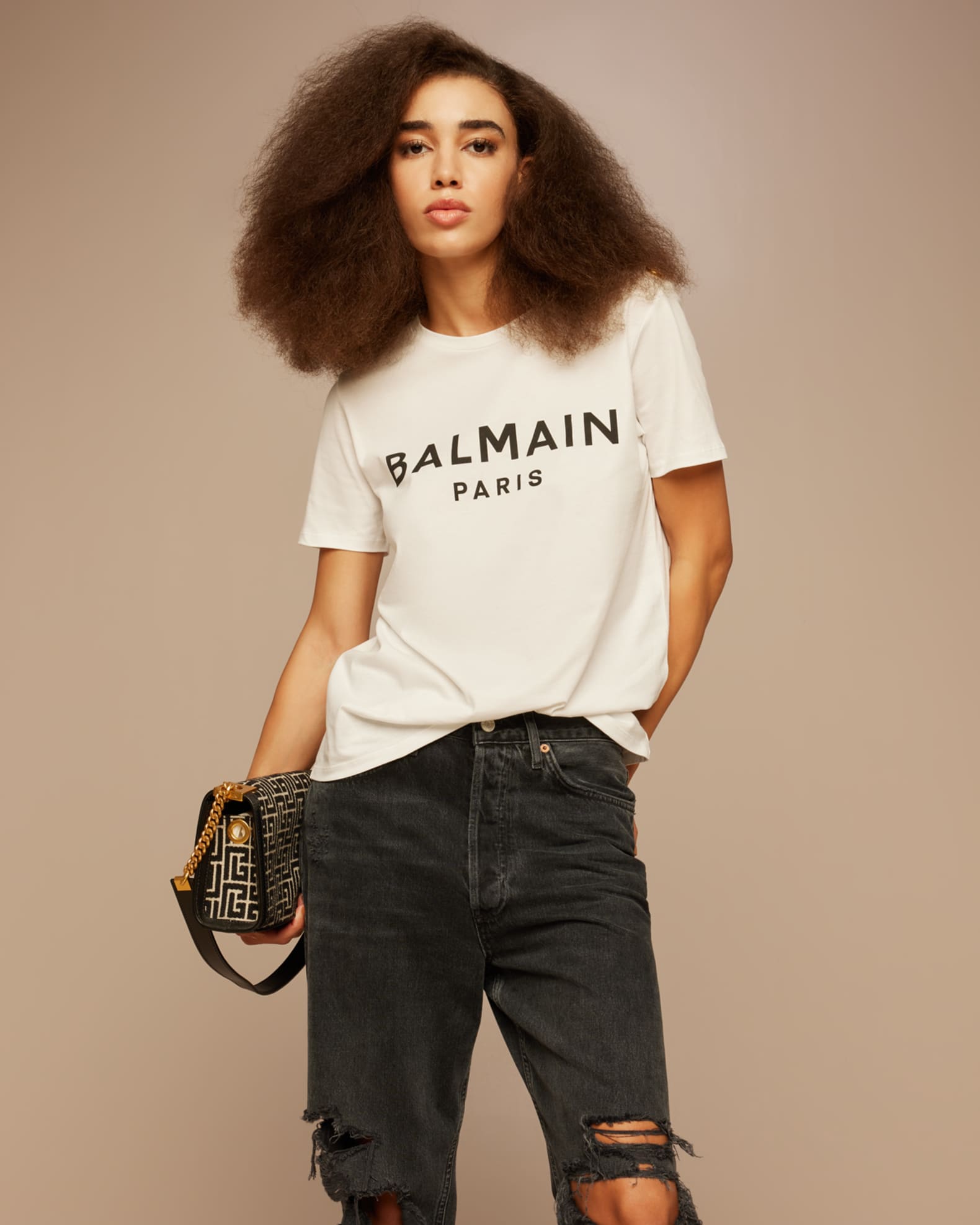 Balmain 3 pack t shirt hot sale