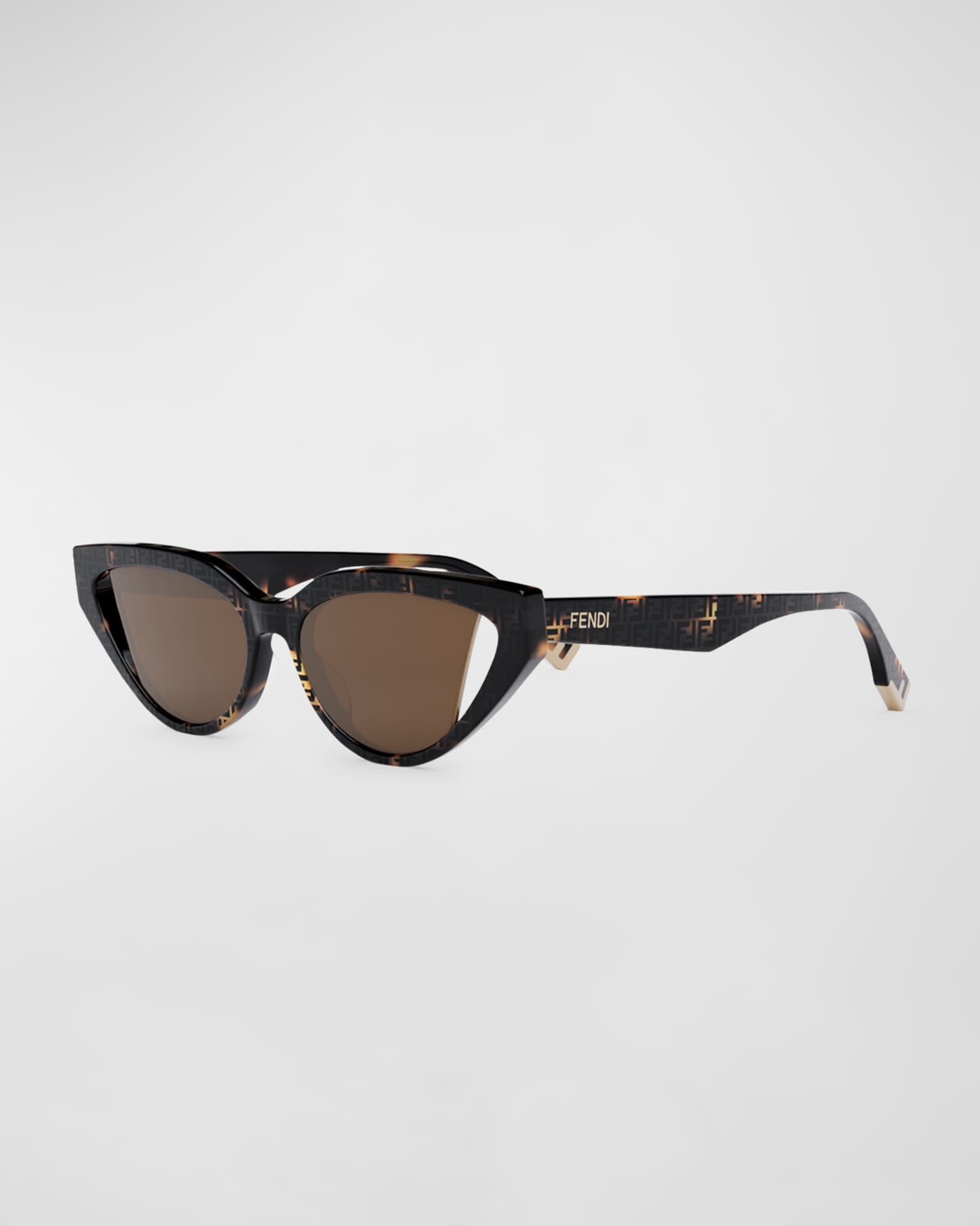 Fendi Cutout Cat Eye Sunglasses (SHF-17274) – LuxeDH