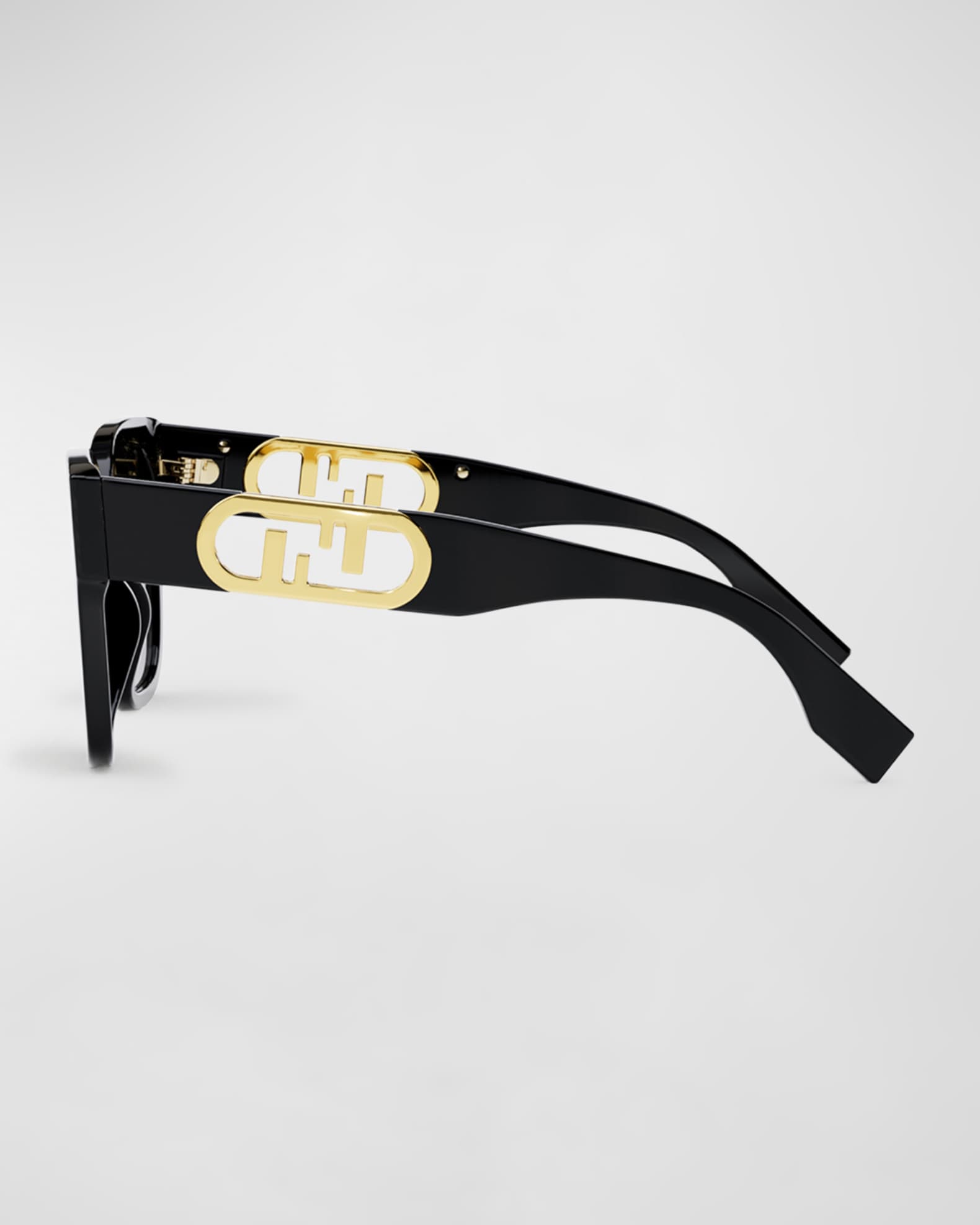 Fendi FF Around catwalk sunglasses Brown Acetate ref.920541 - Joli