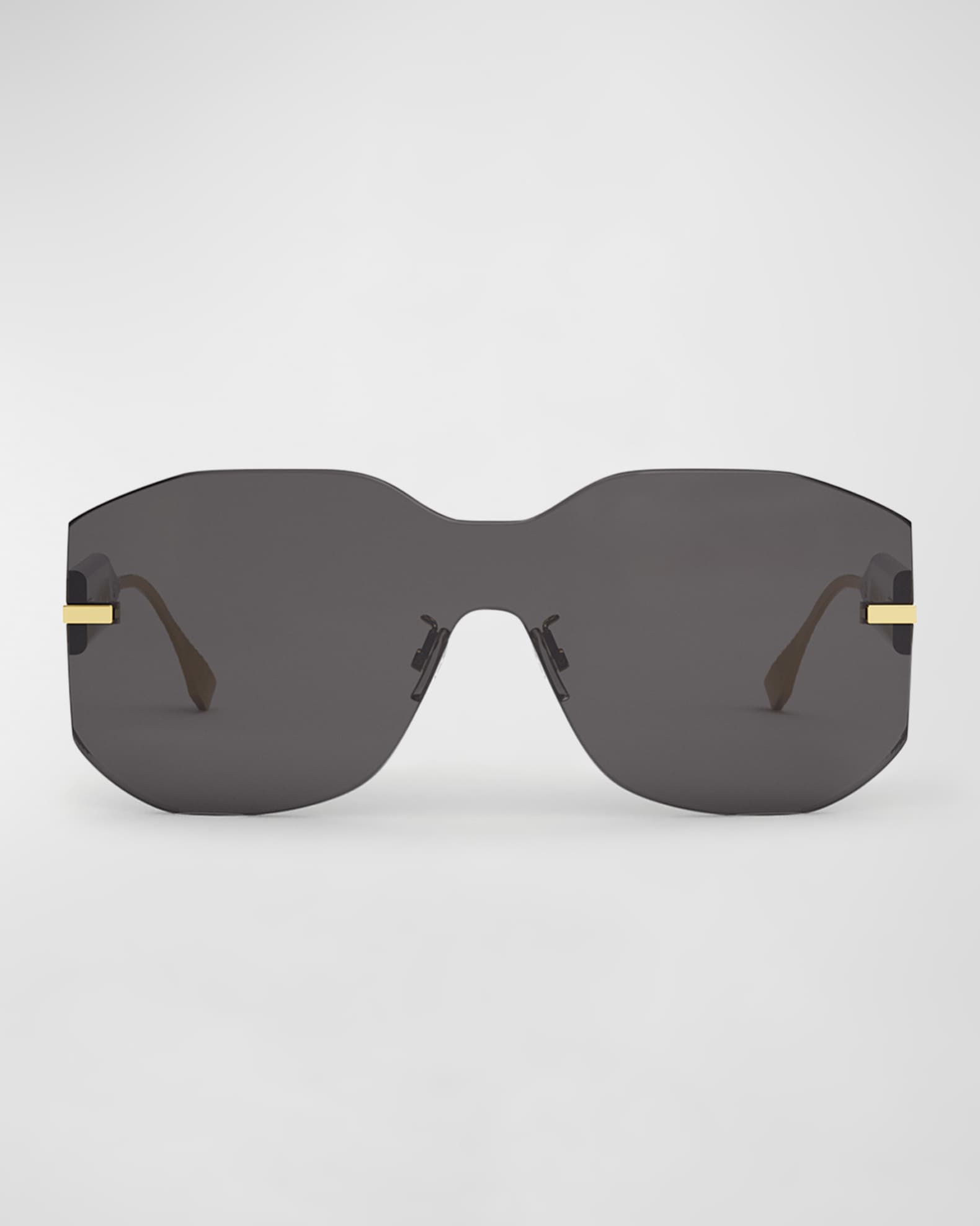 が大特価！ Sunglasses Shield Metal Rectangular Fendi | Marcus Neiman 小物