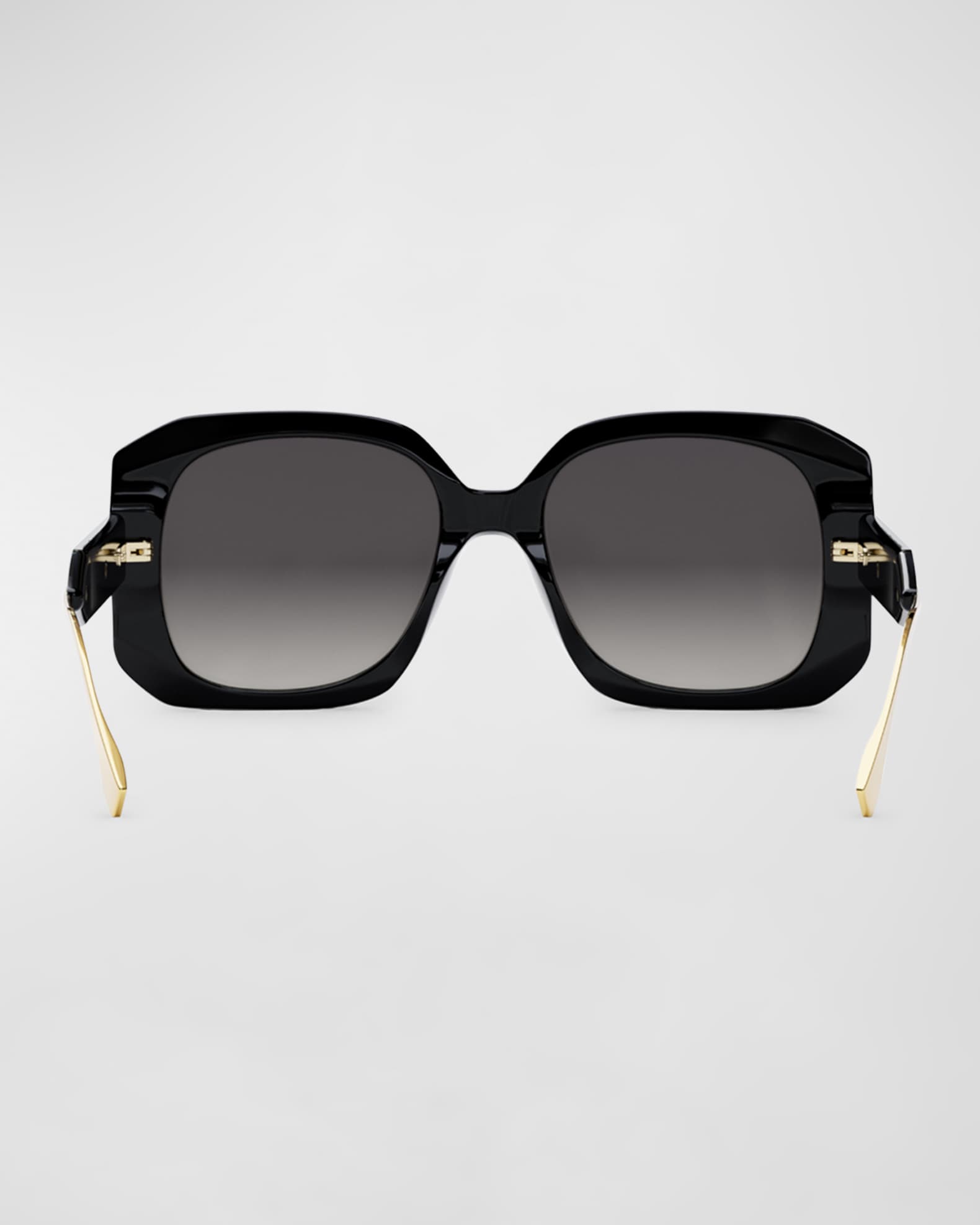 福袋 Acetate Square Logo Oversized Fendi & Sunglasses Metal ショルダーバッグ