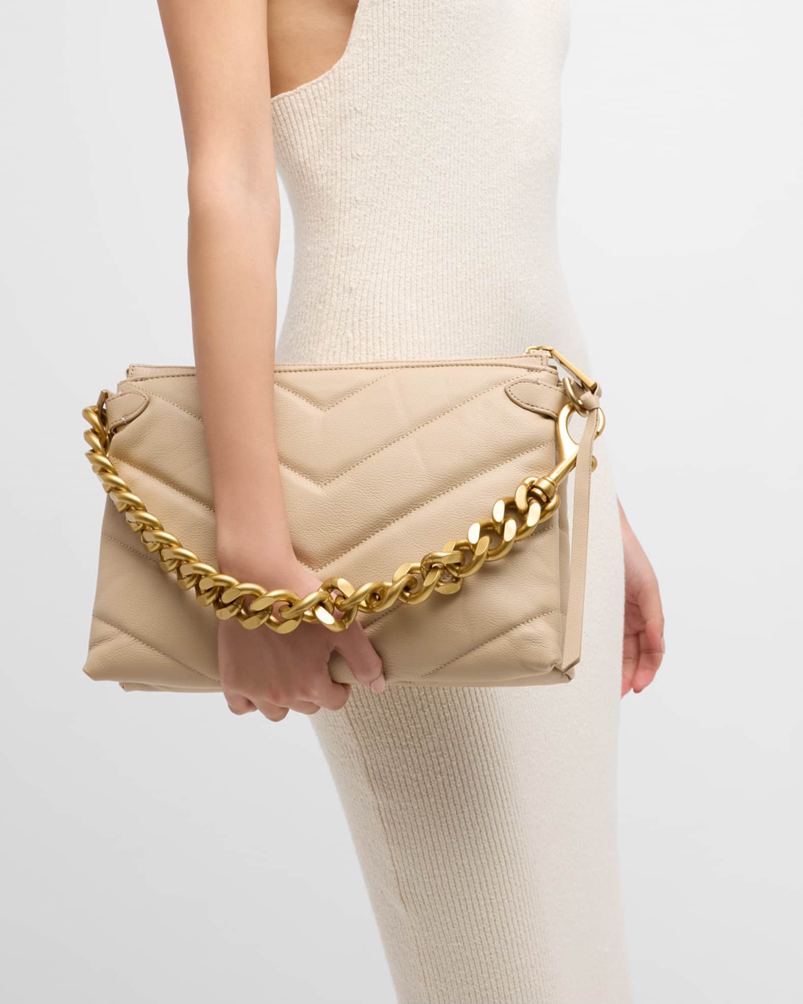 Rebecca Minkoff Edie Maxi Quilted Leather Crossbody Bag Neiman Marcus