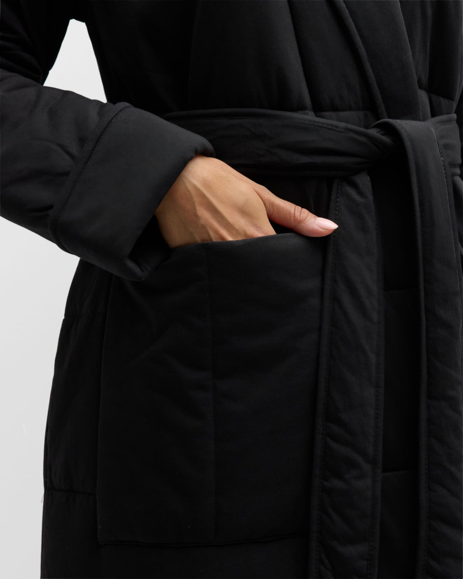 Skin Sierra Quilted Duvet Robe Neiman Marcus