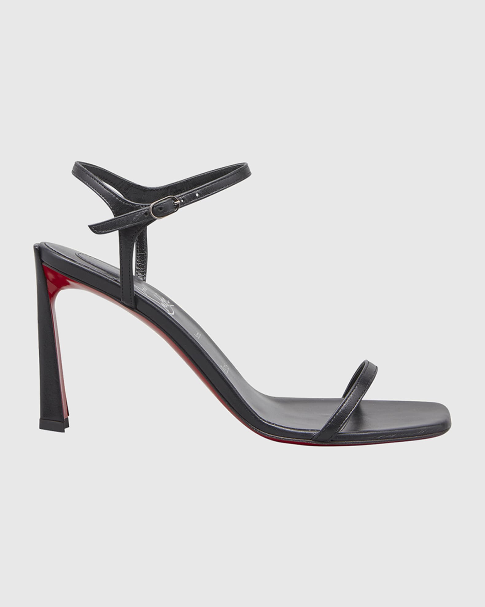 Christian Louboutin Condora Ankle Strap Red Sole Sandals Neiman Marcus