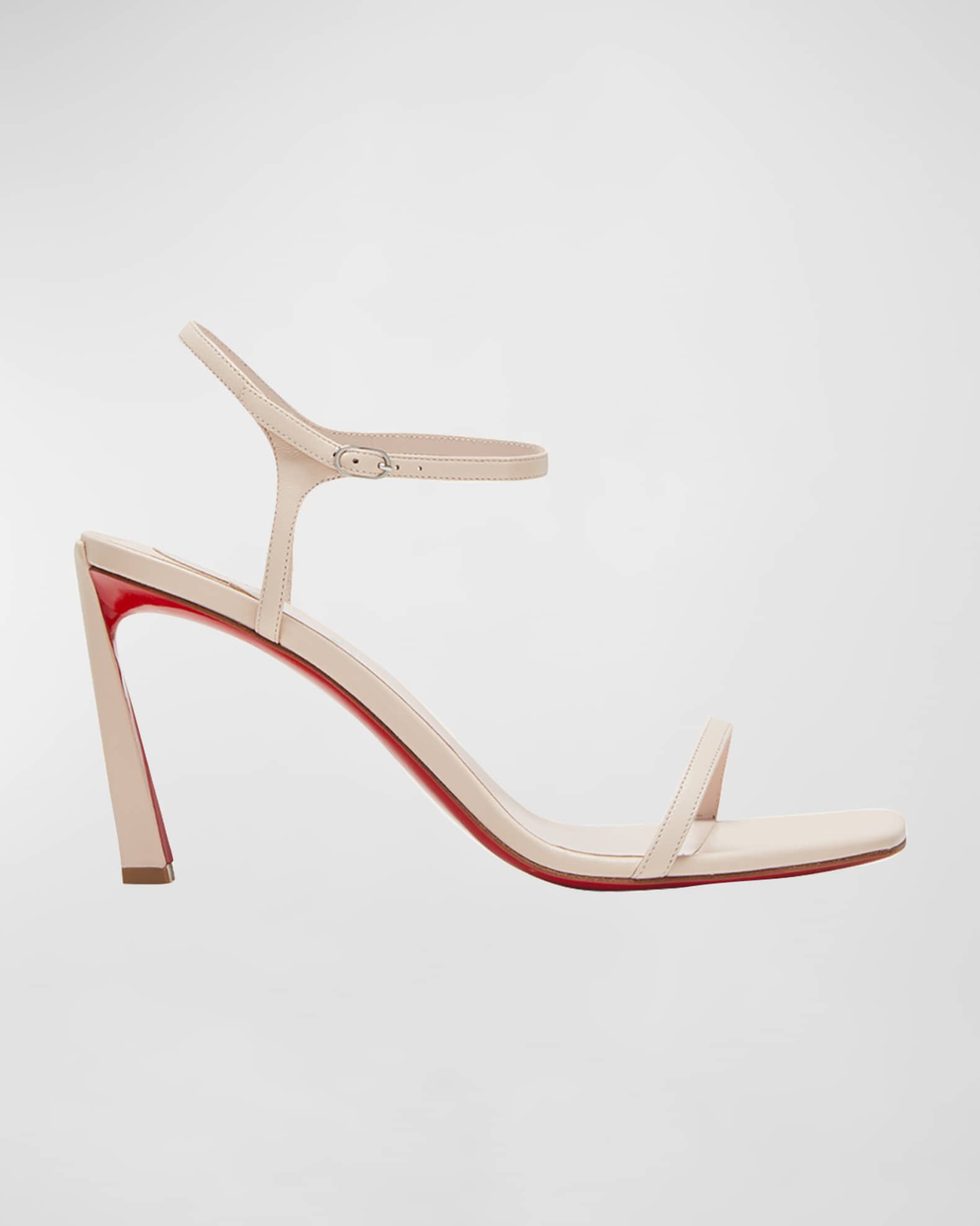 Louboutin white sandals sale