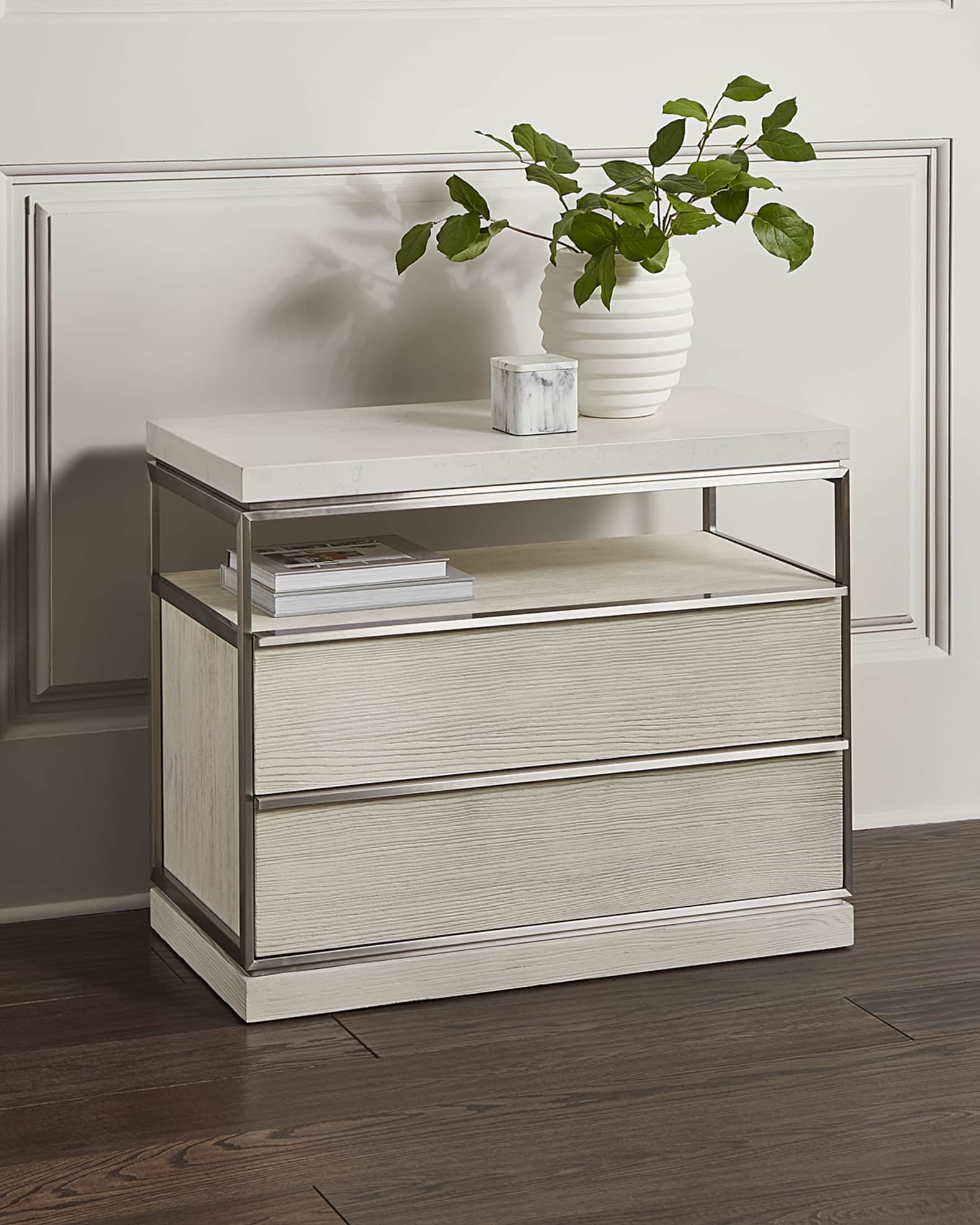 Bernhardt Byrne Nightstand Neiman Marcus