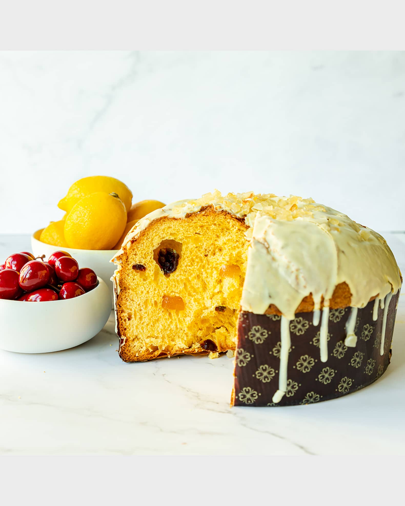 Candied Lemon & Cherry Panettone 0