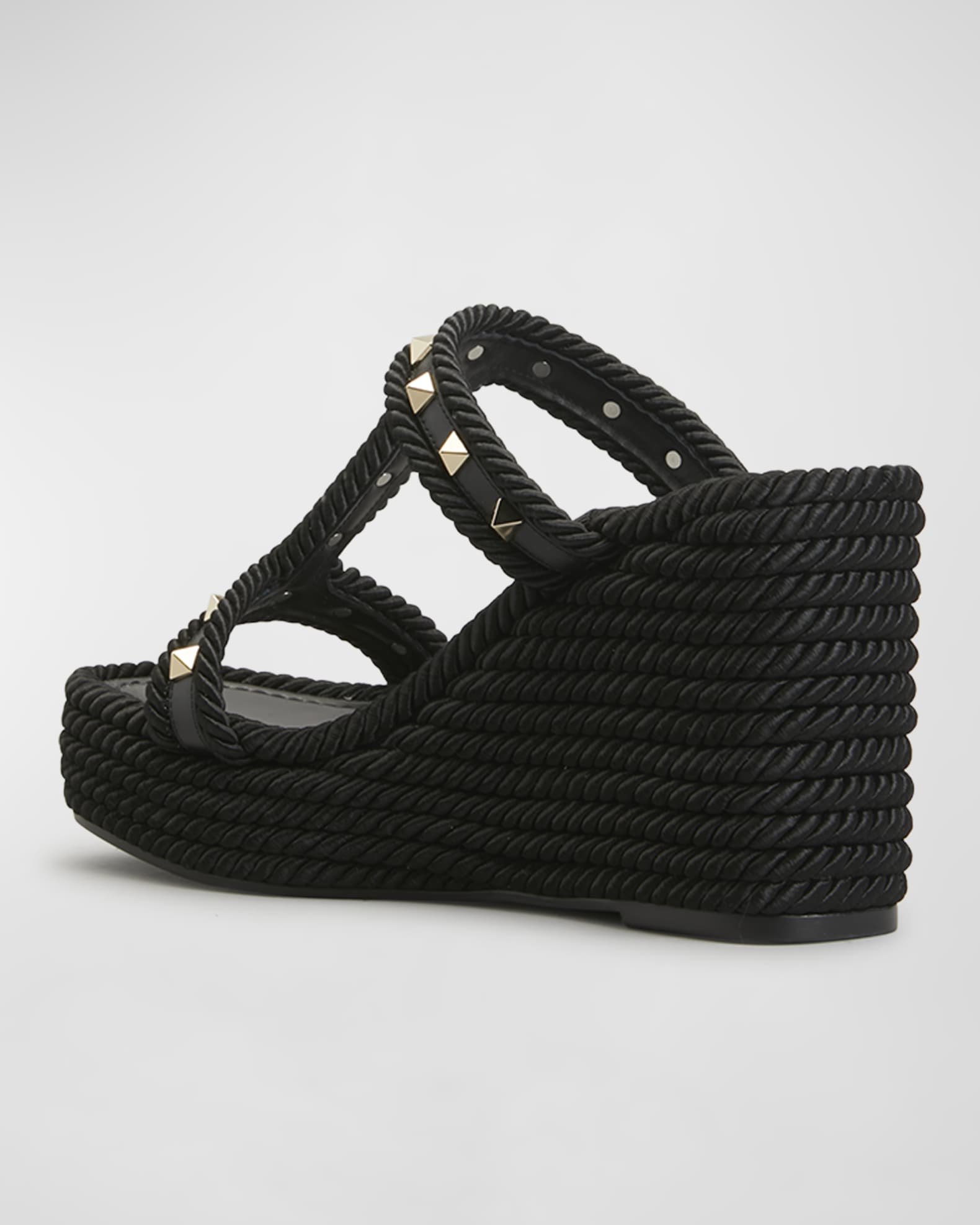 Valentino wedges black online