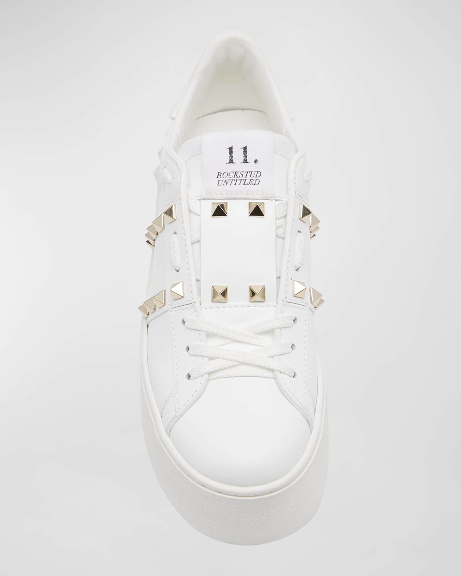 Valentino Garavani Rockstud Untitled Platform Sneakers | Neiman Marcus