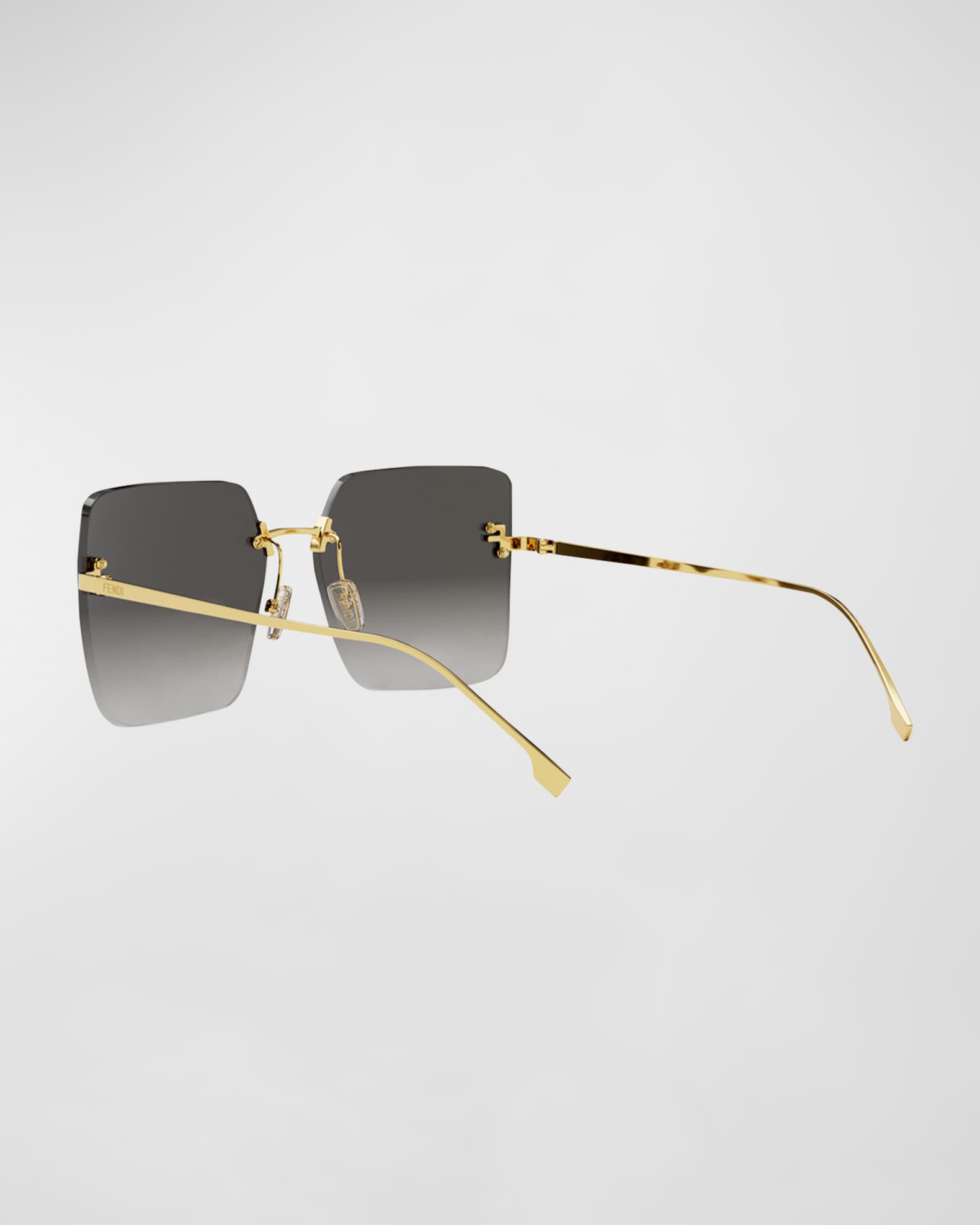 Fendi rimless sunglasses 2025