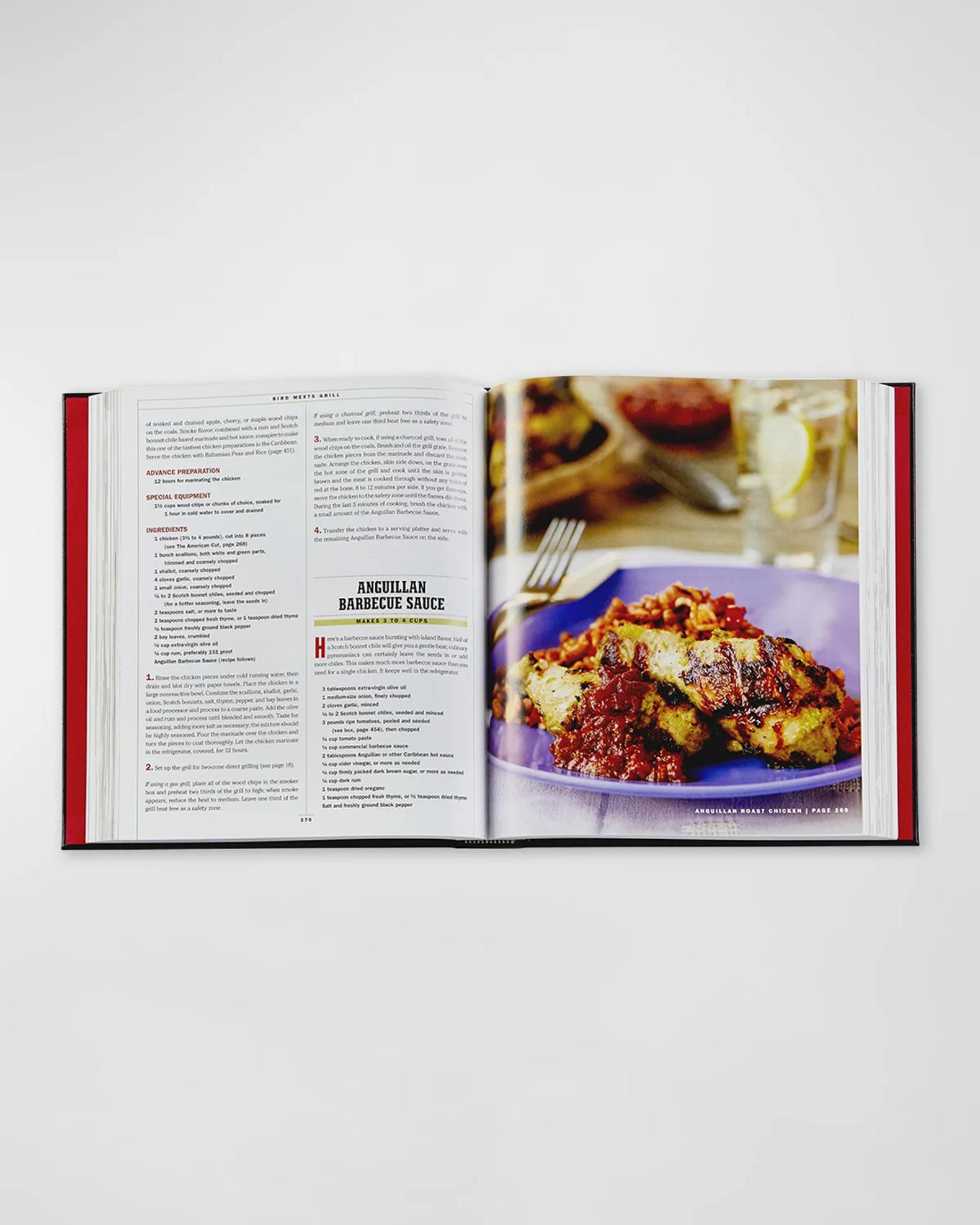 Graphic Image "The Barbecue Bible" Leather Bound Book by Steven ...