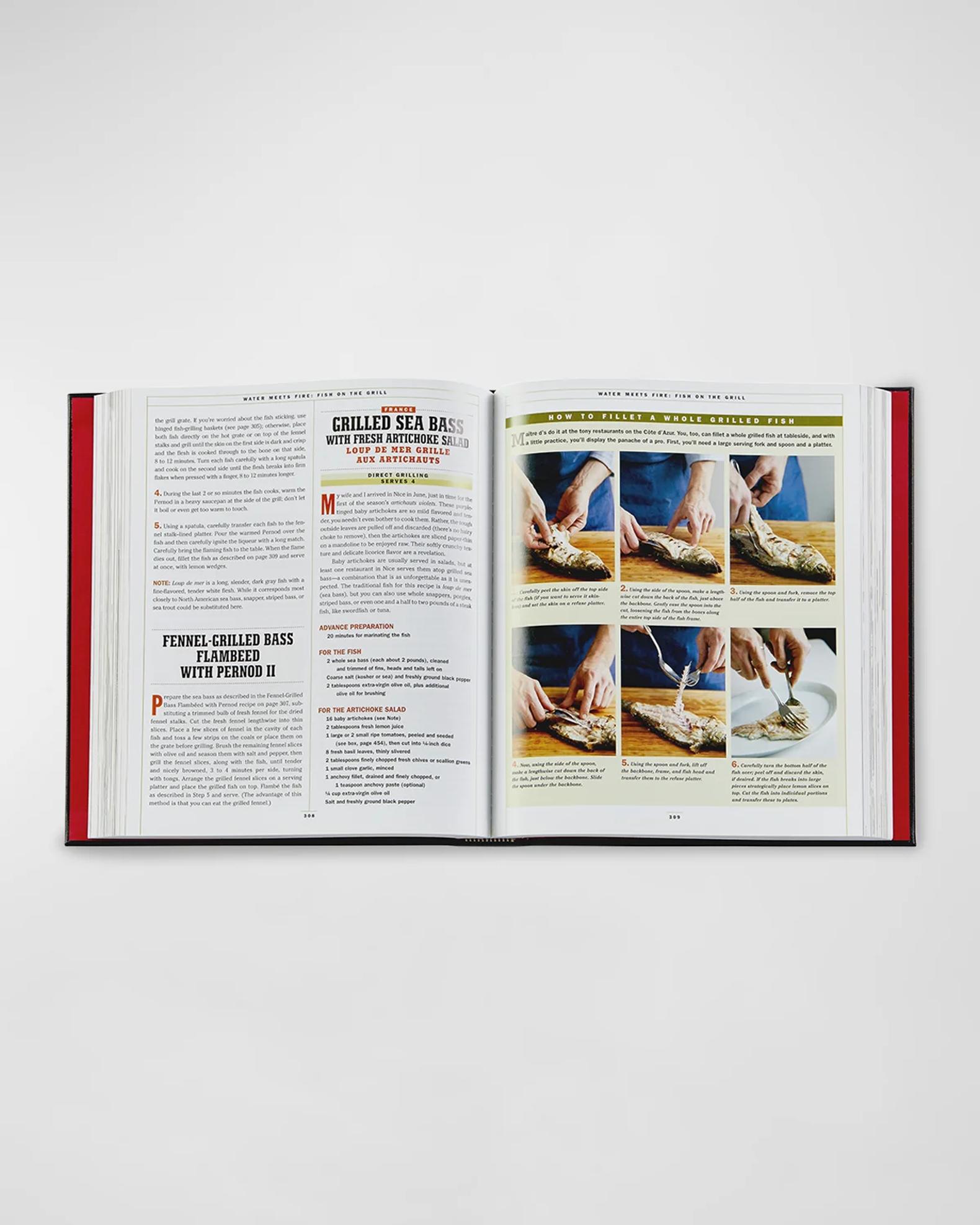 Graphic Image "The Barbecue Bible" Leather Bound Book by Steven ...