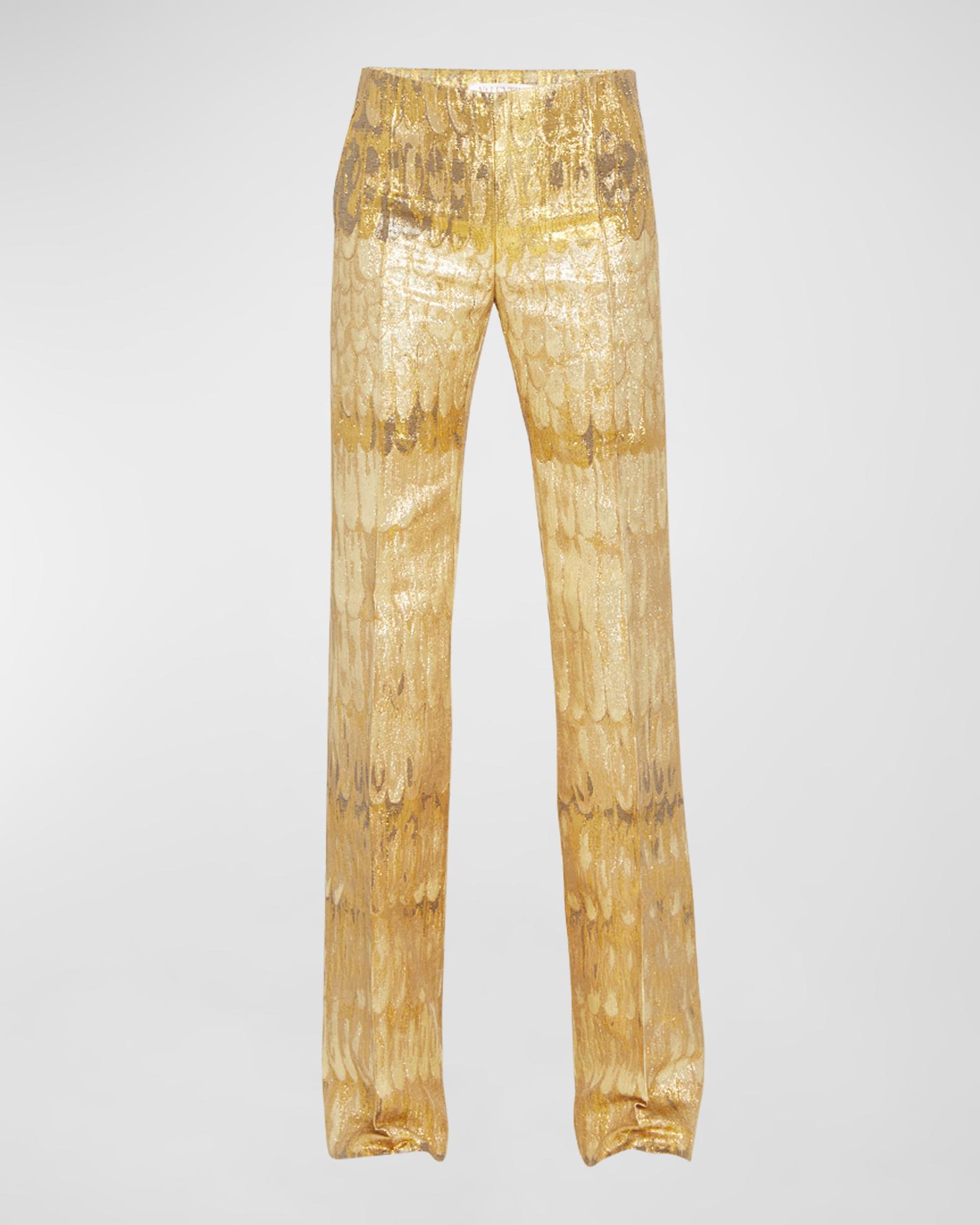 Abito uomo stile gotico broccato blu con passamaneria strass - Ottavio
