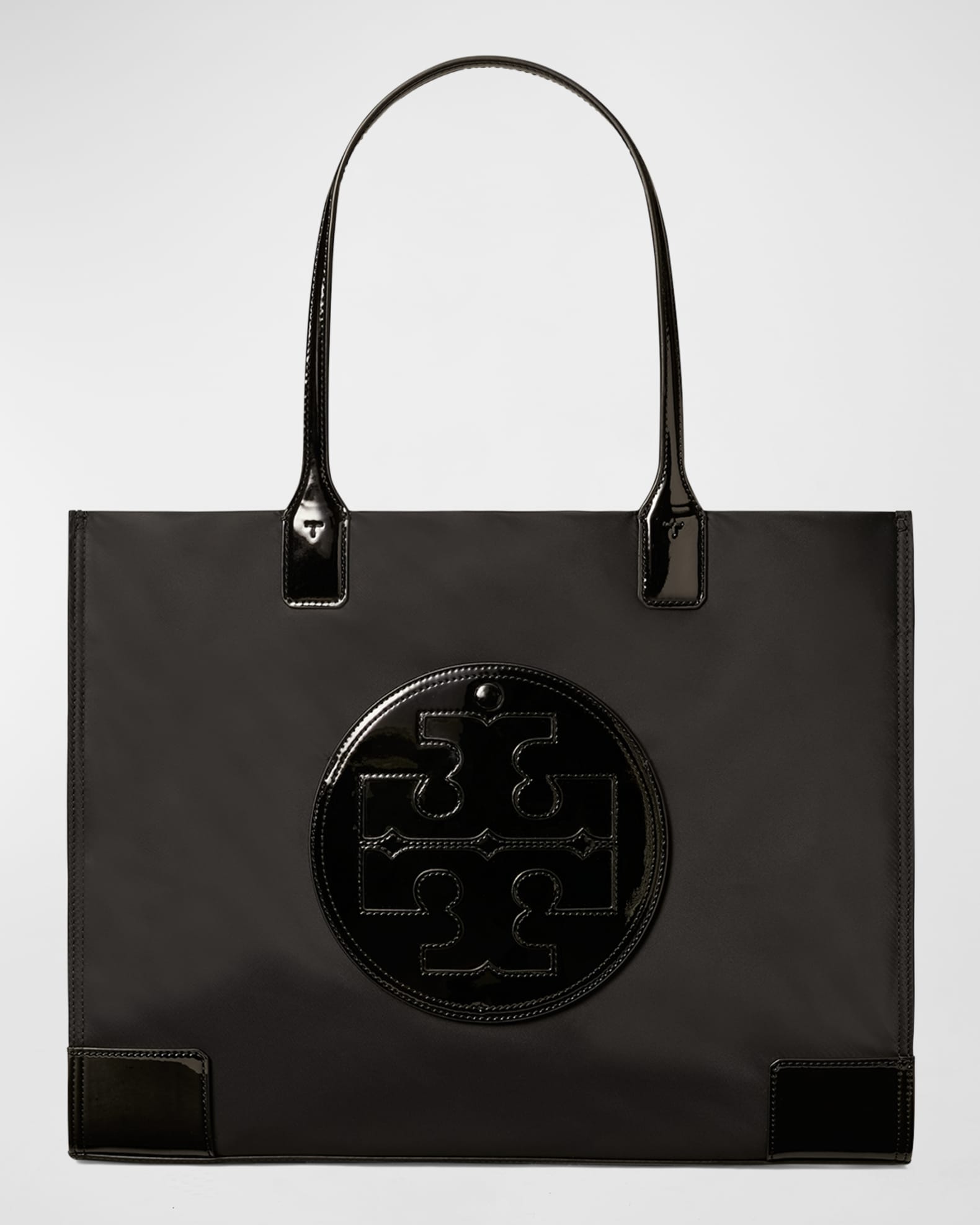Paul's Boutique Natasha Patent Shopper Bag - Black