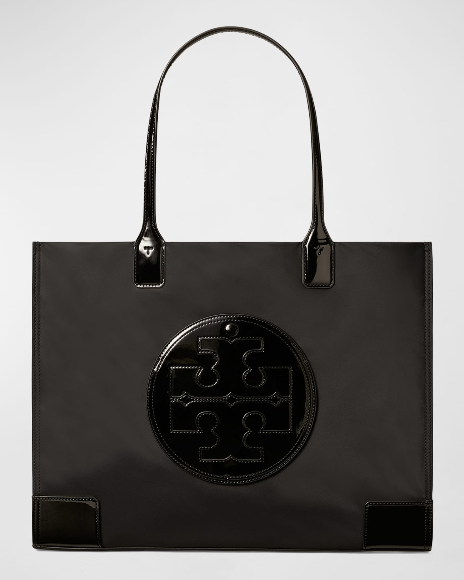 Ella patent nylon tote tory burch online