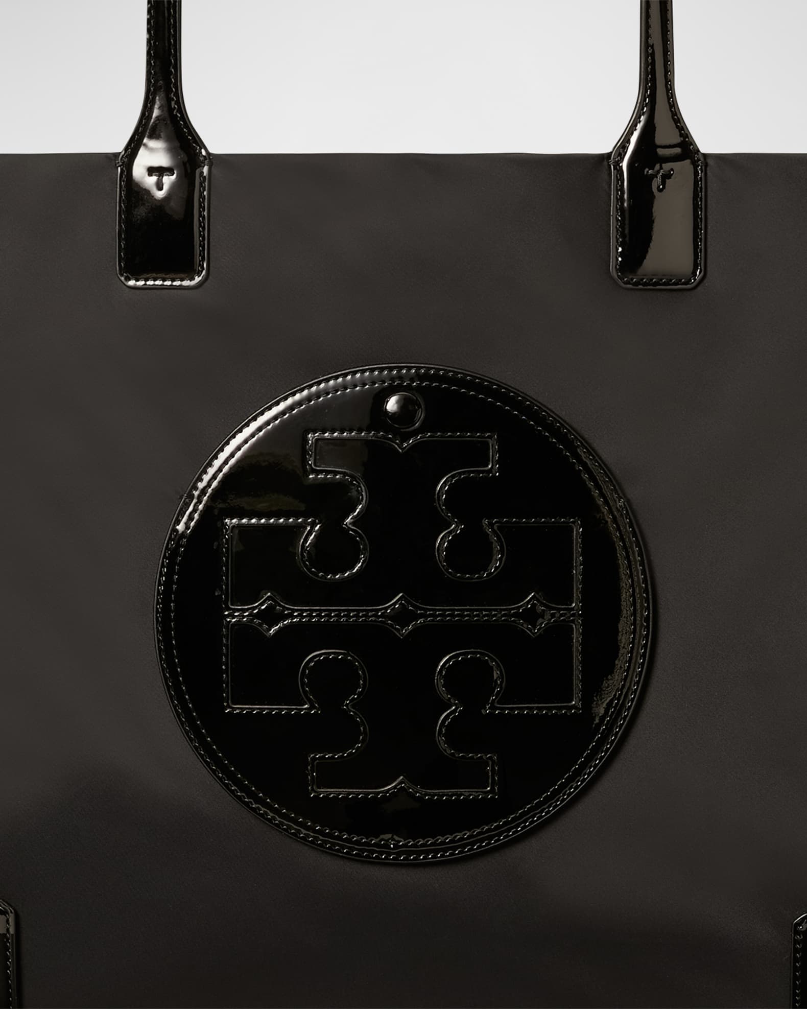 Paul's Boutique Natasha Patent Shopper Bag - Black
