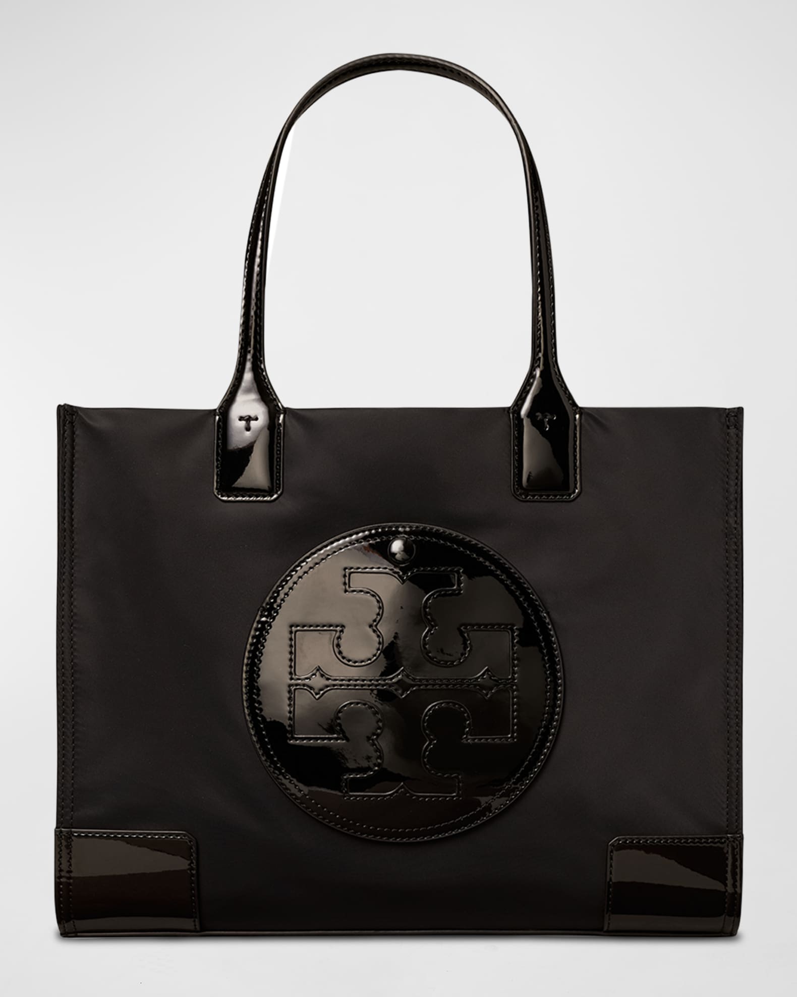 Mini ella patent nylon tote shop